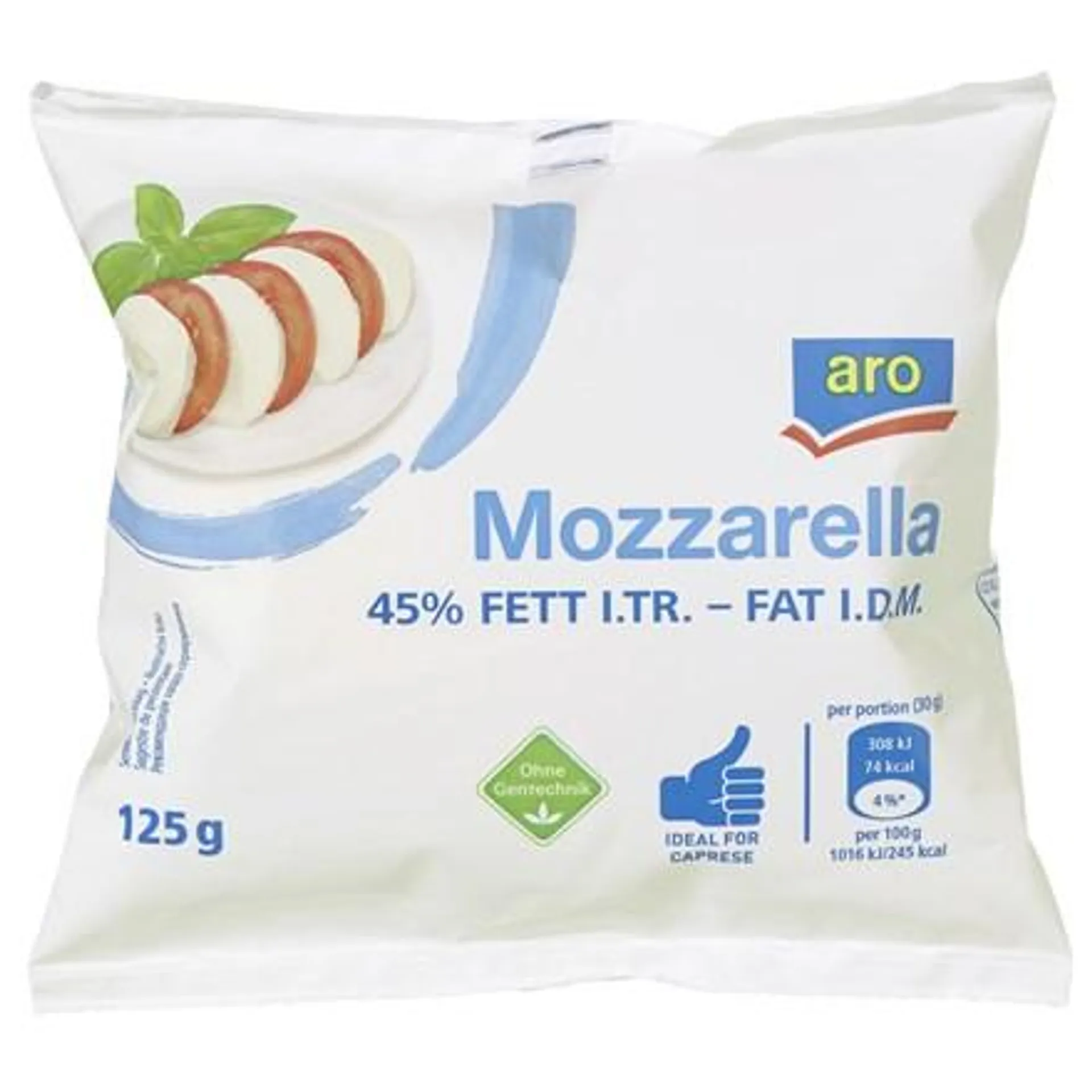 aro Mozzarella v nálevu chlaz. 125 g