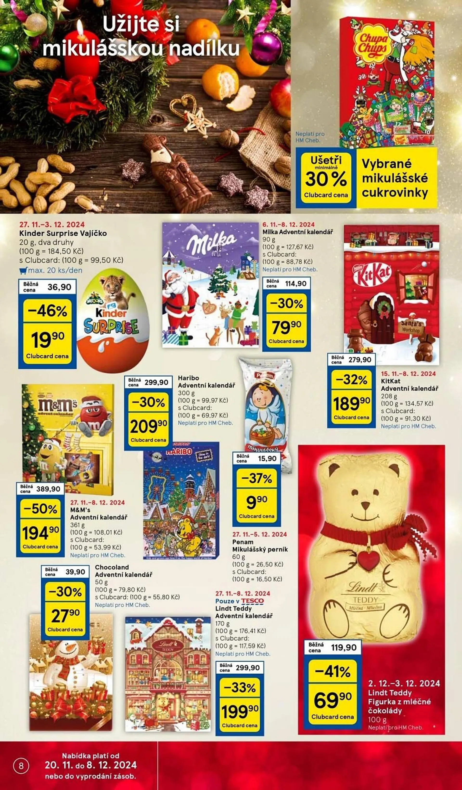 Tesco leták - 27. listopadu 3. prosince 2024 - Page 8