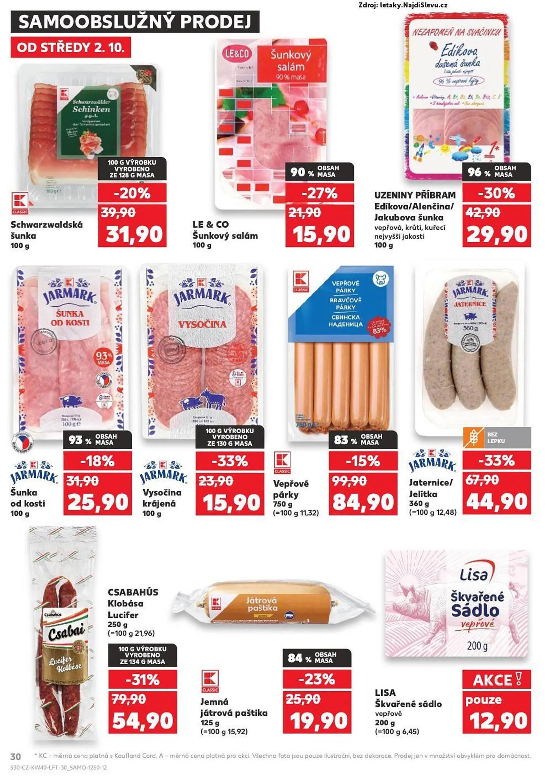 Kaufland leták - 2. října 8. října 2024 - Page 30