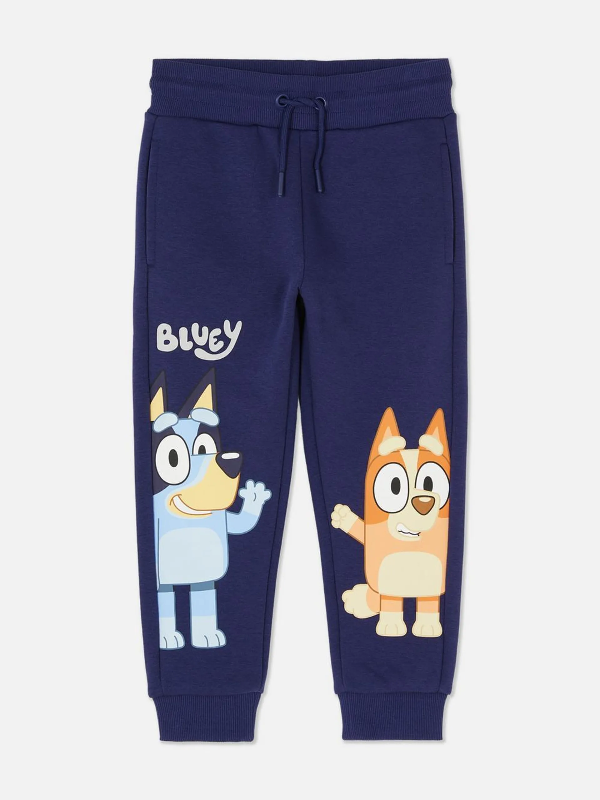 Modré tepláky se stahovací šňůrkou