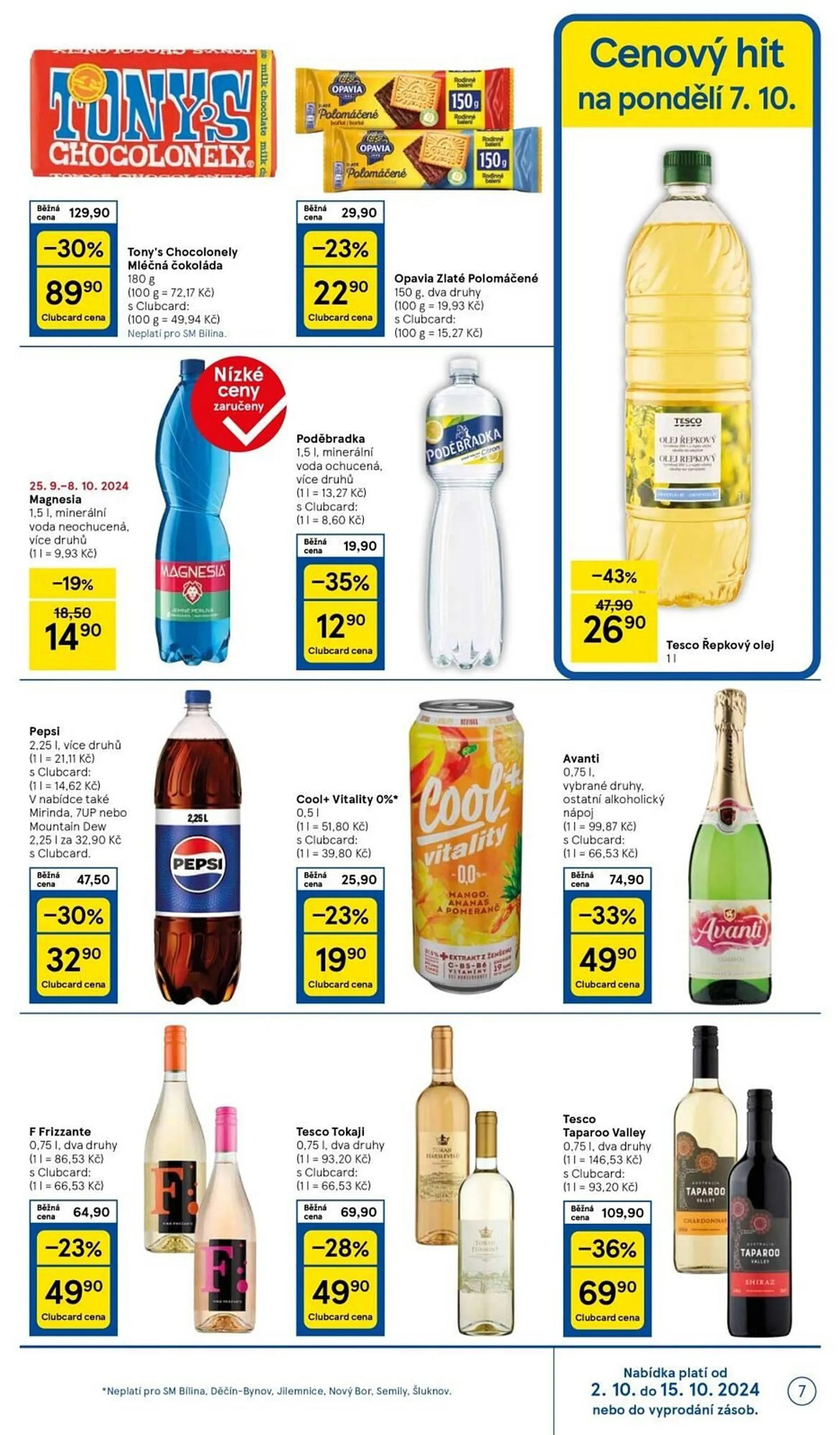 Tesco leták - 2. října 8. října 2024 - Page 7