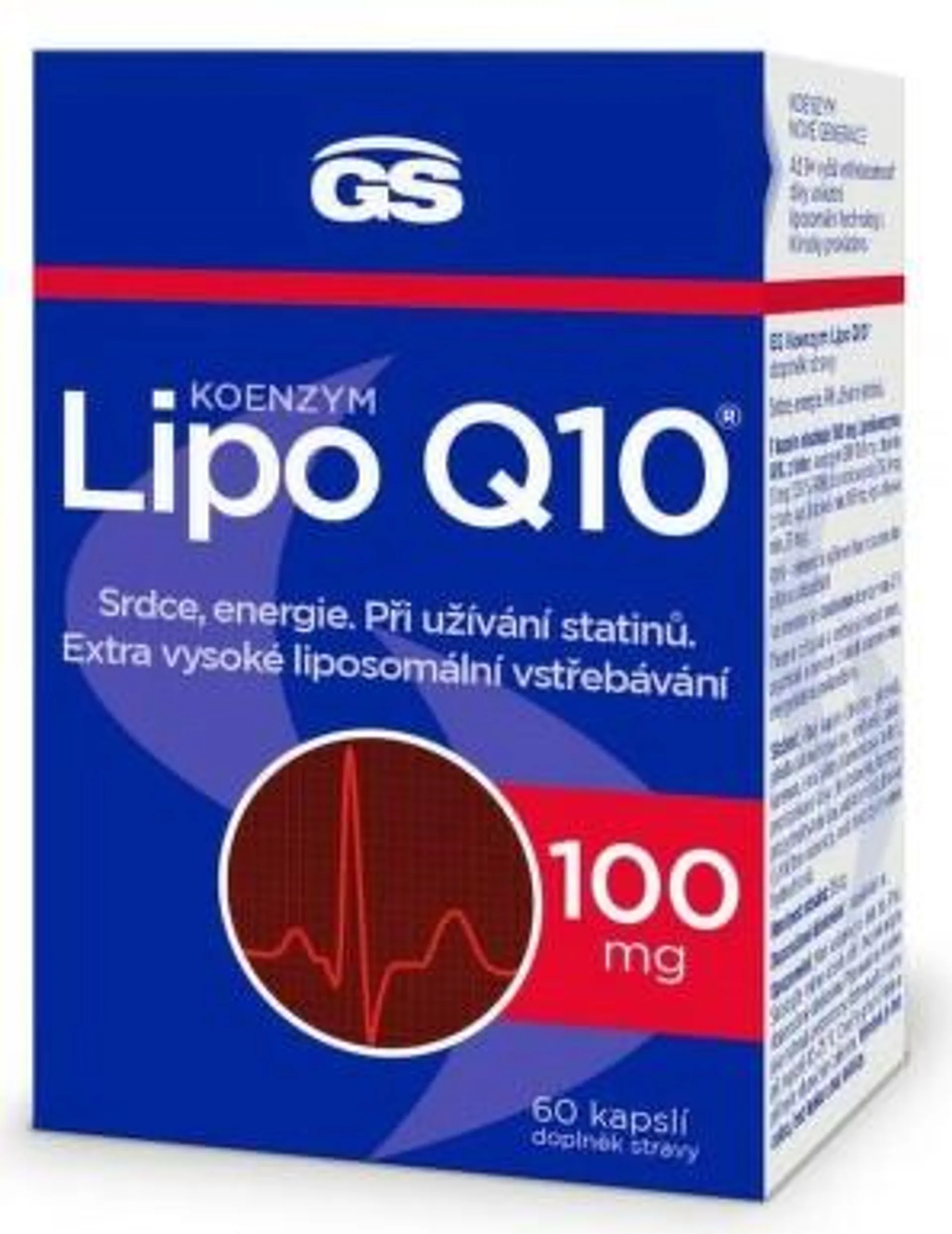 GS Koenzym Lipo Q10 100mg cps.60