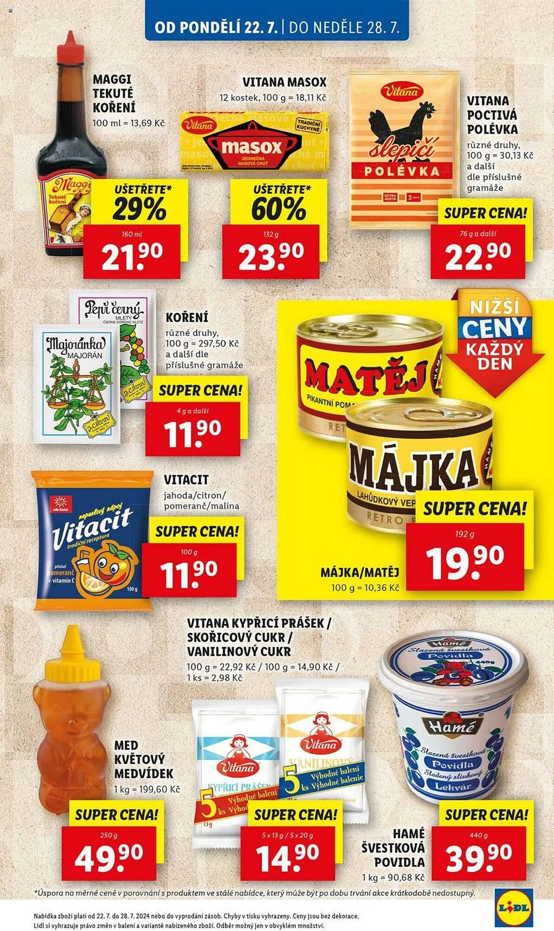 Lidl leták - 22. července 28. července 2024 - Page 21