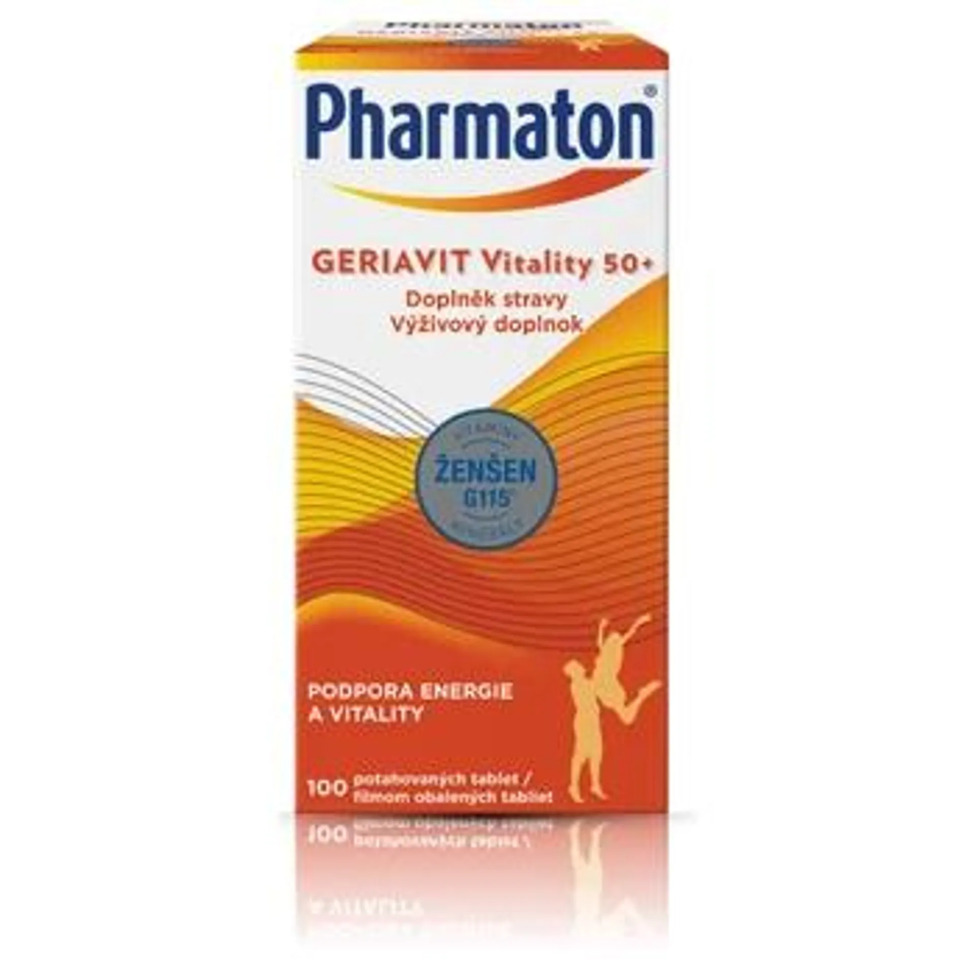 Pharmaton Geriavit Vitality 50+ 100 tablet