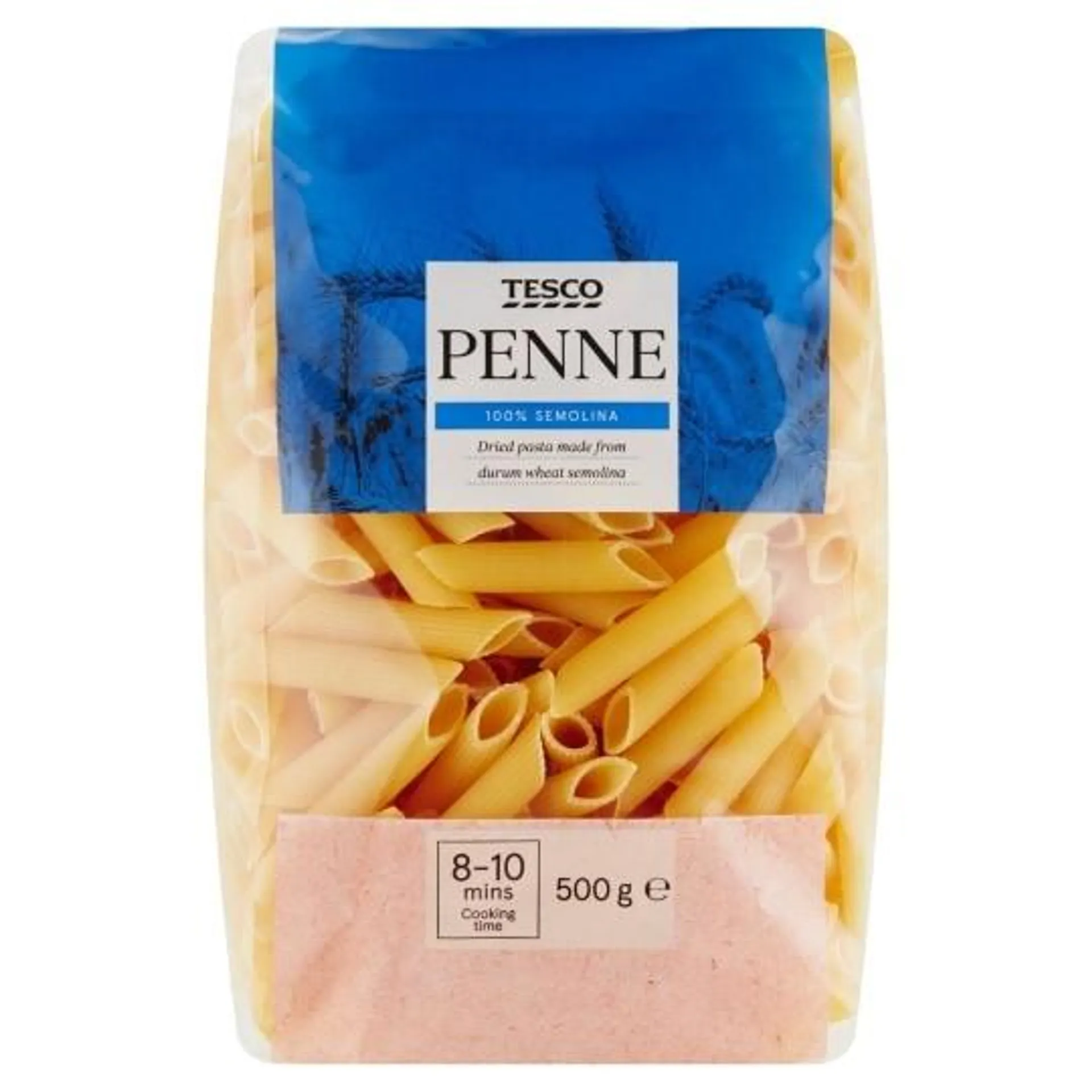 Tesco Penne semolinové sušené 500g