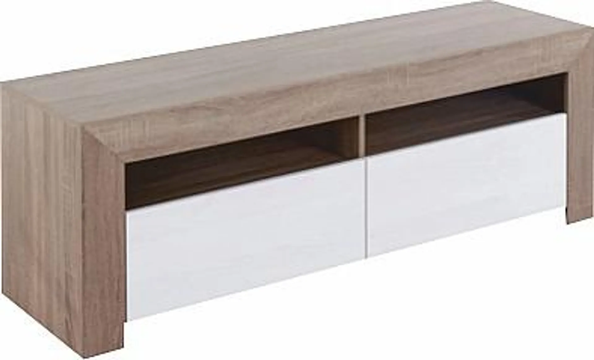 TV stůl MUSKAT 140 cm korpus sonoma / modřín sibiu larche