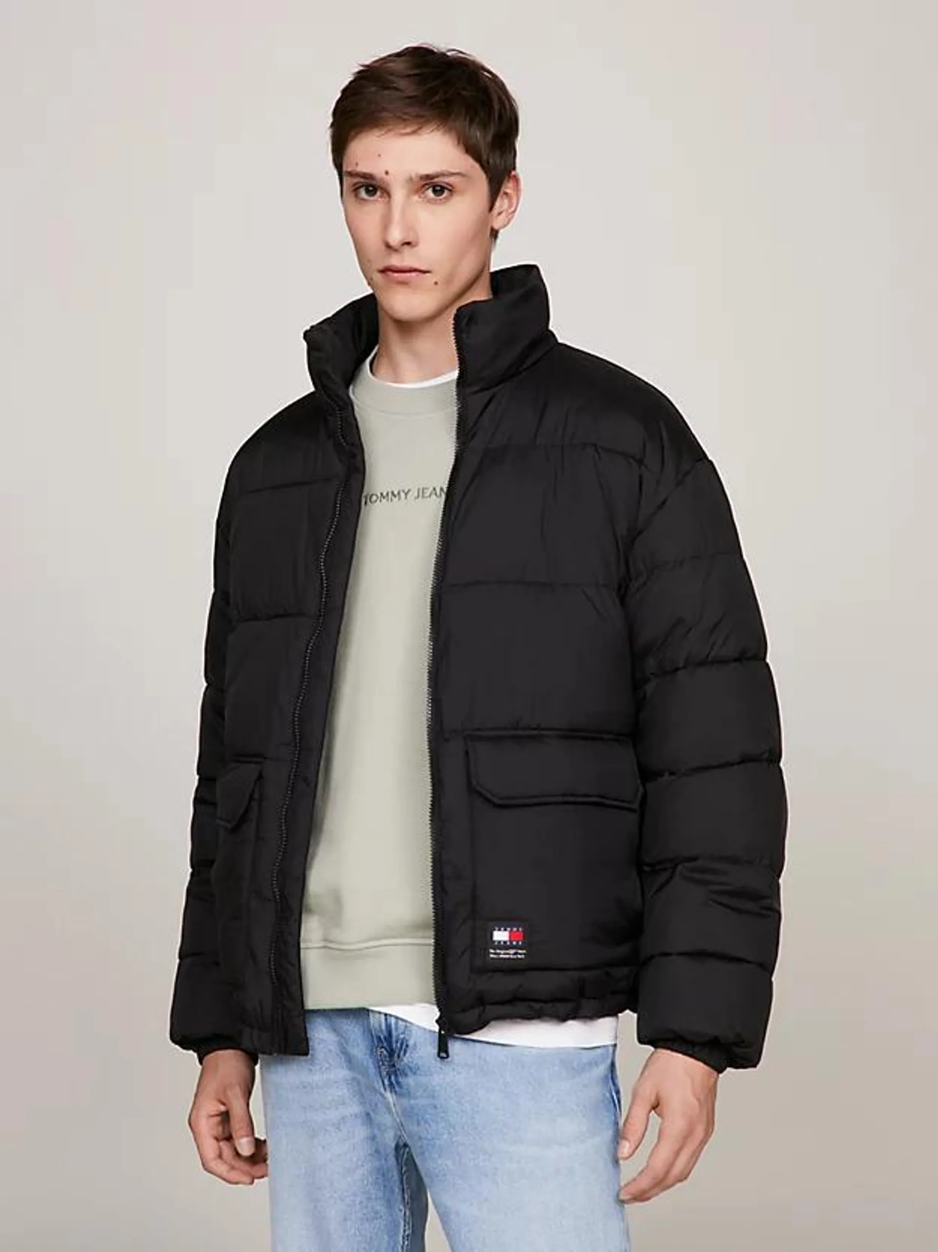 Back Logo Puffer Jacket