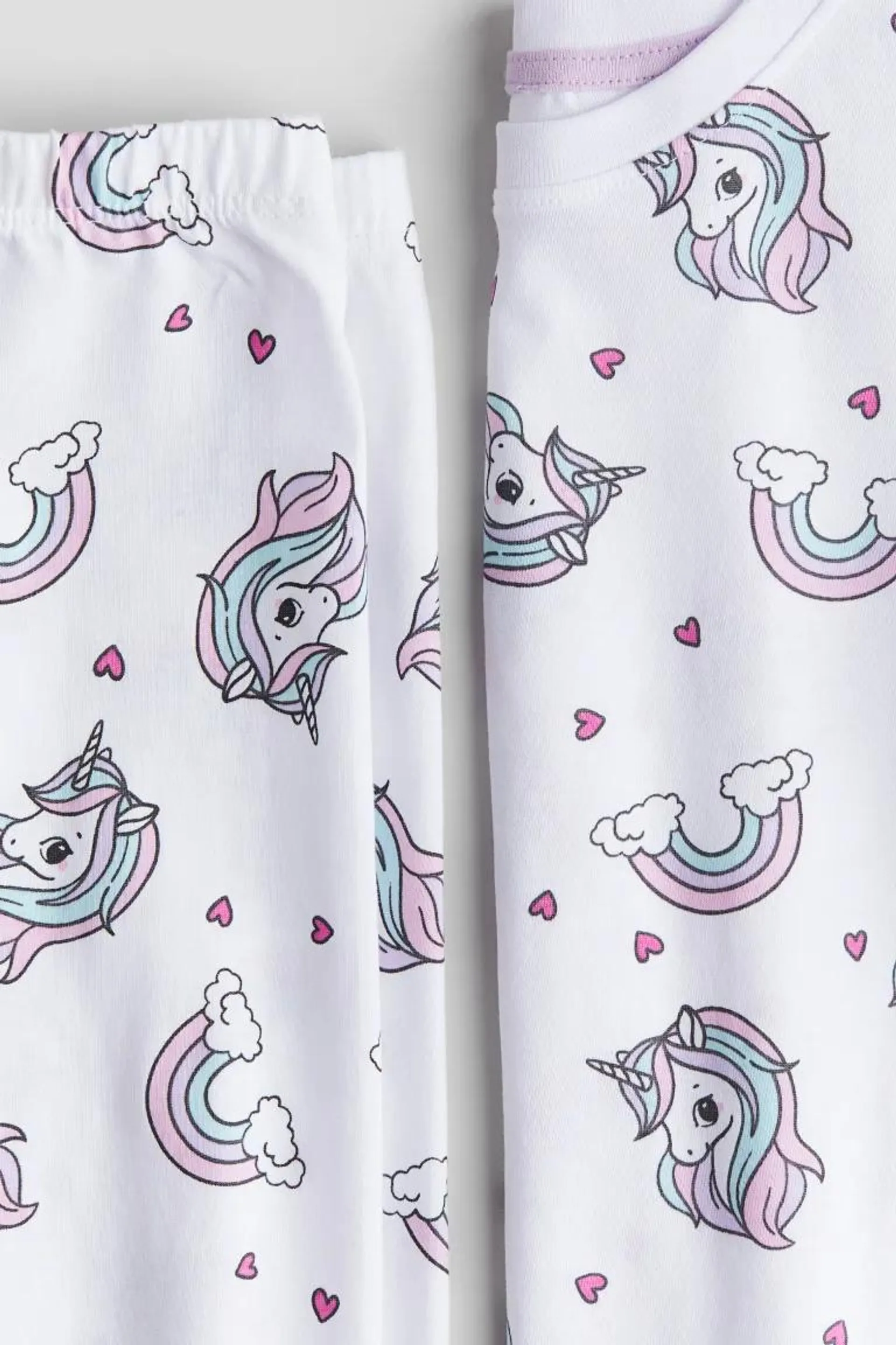 Printed cotton pyjamas