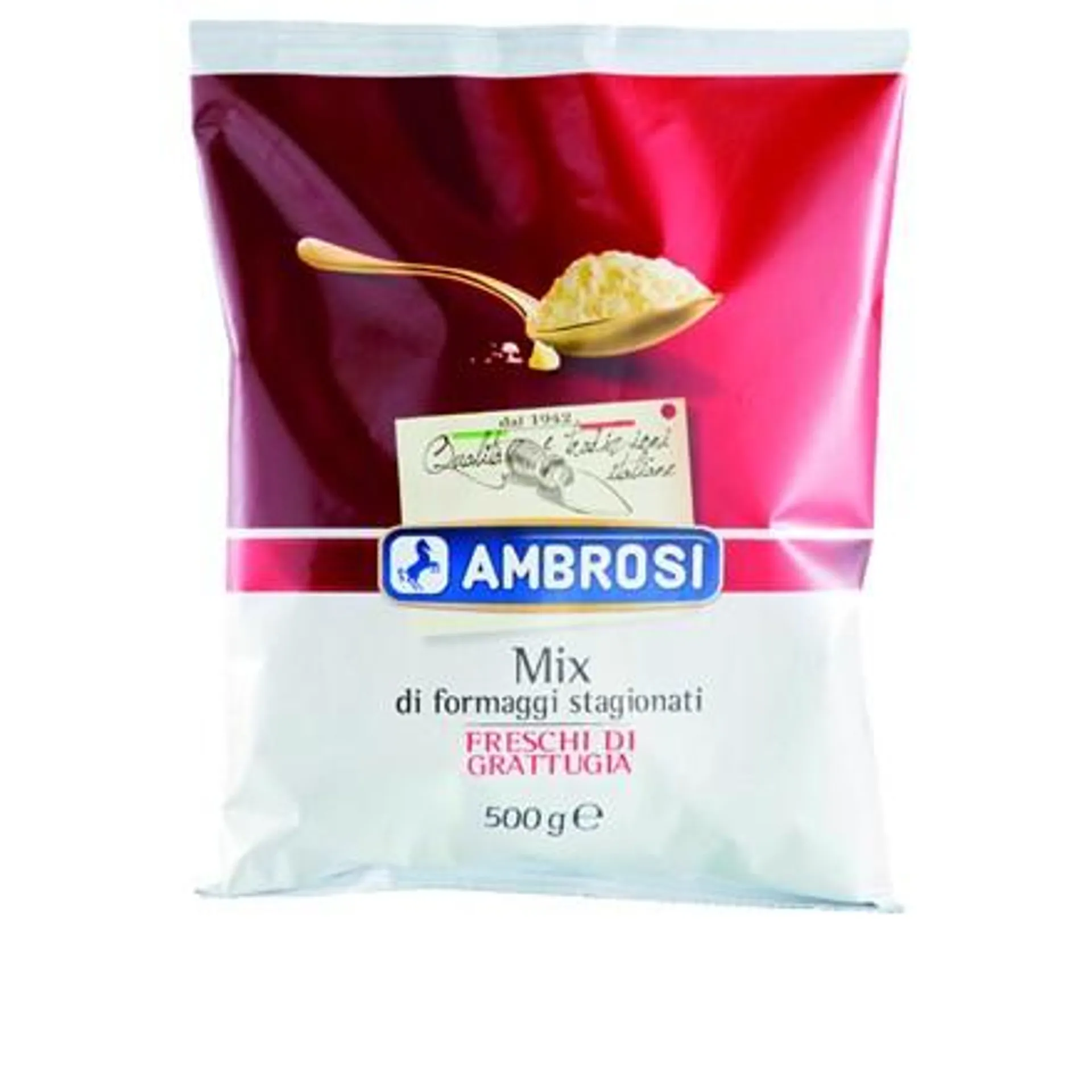 AMBROSI Sýry tvrdé strouhané mix chlaz. 500 g