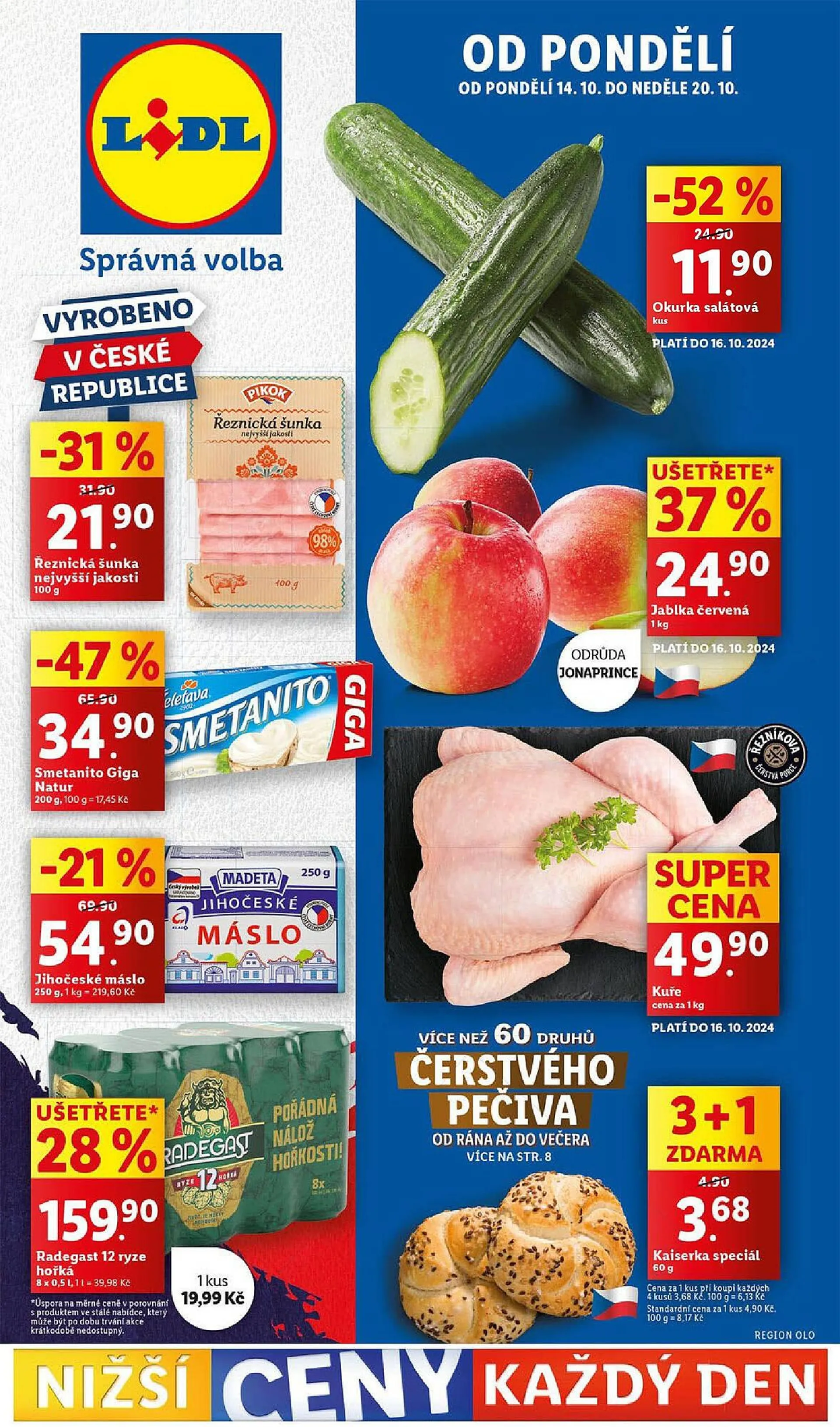 Lidl leták - 14. října 20. října 2024 - Page 1