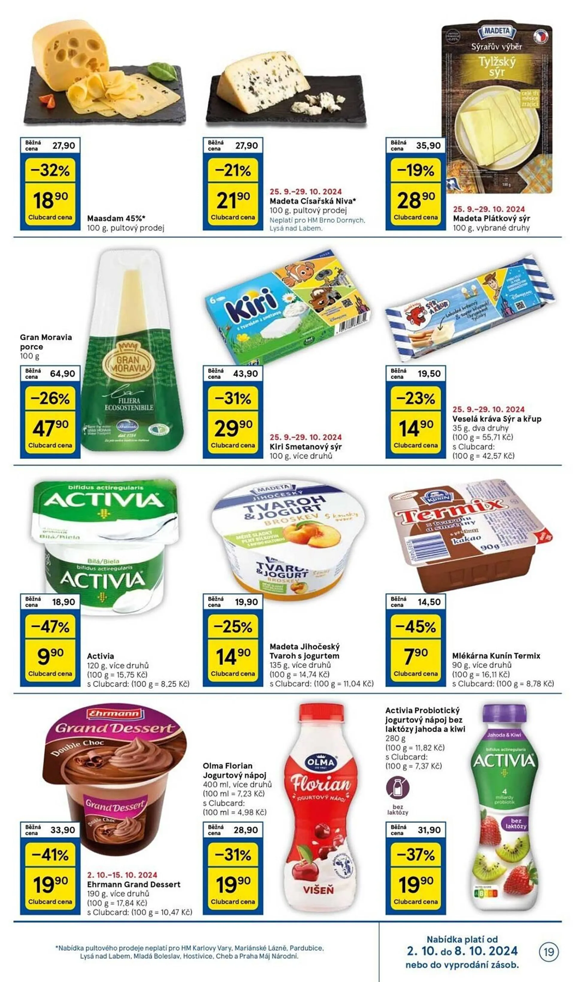 Tesco leták - 2. října 8. října 2024 - Page 19