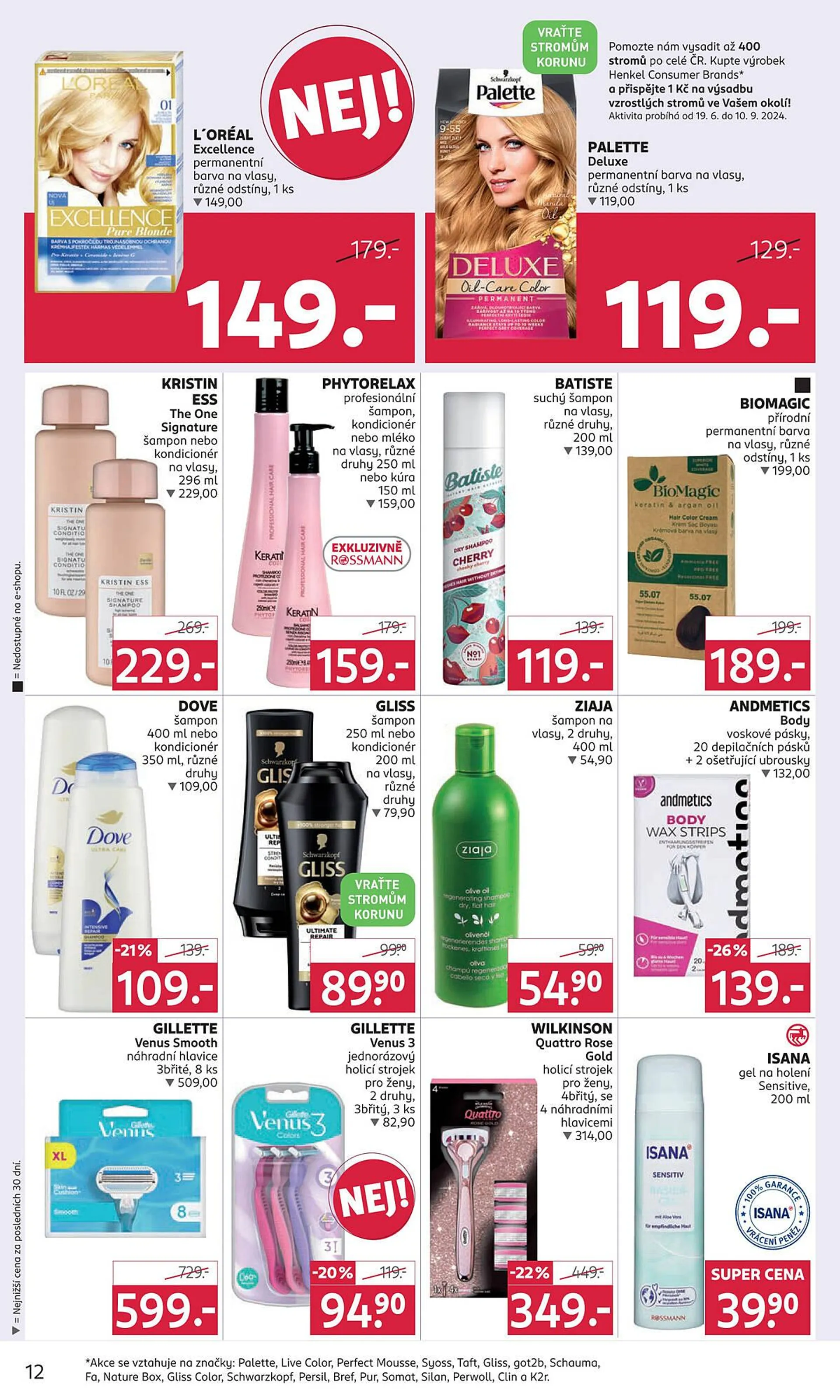 Rossmann leták - 17. července 30. července 2024 - Page 12