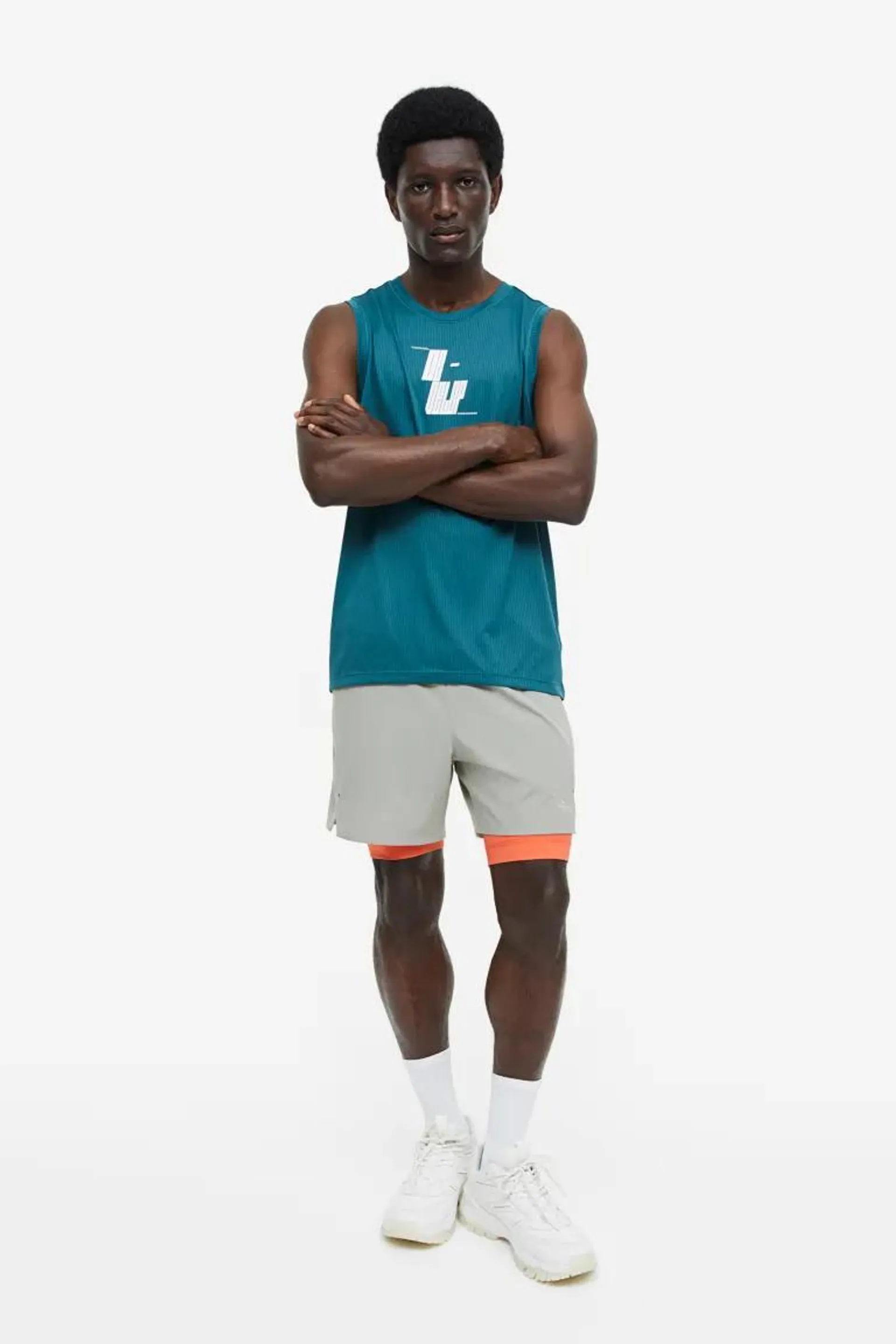 Dvouvrstvé sportovní šortky z materiálu DryMove™