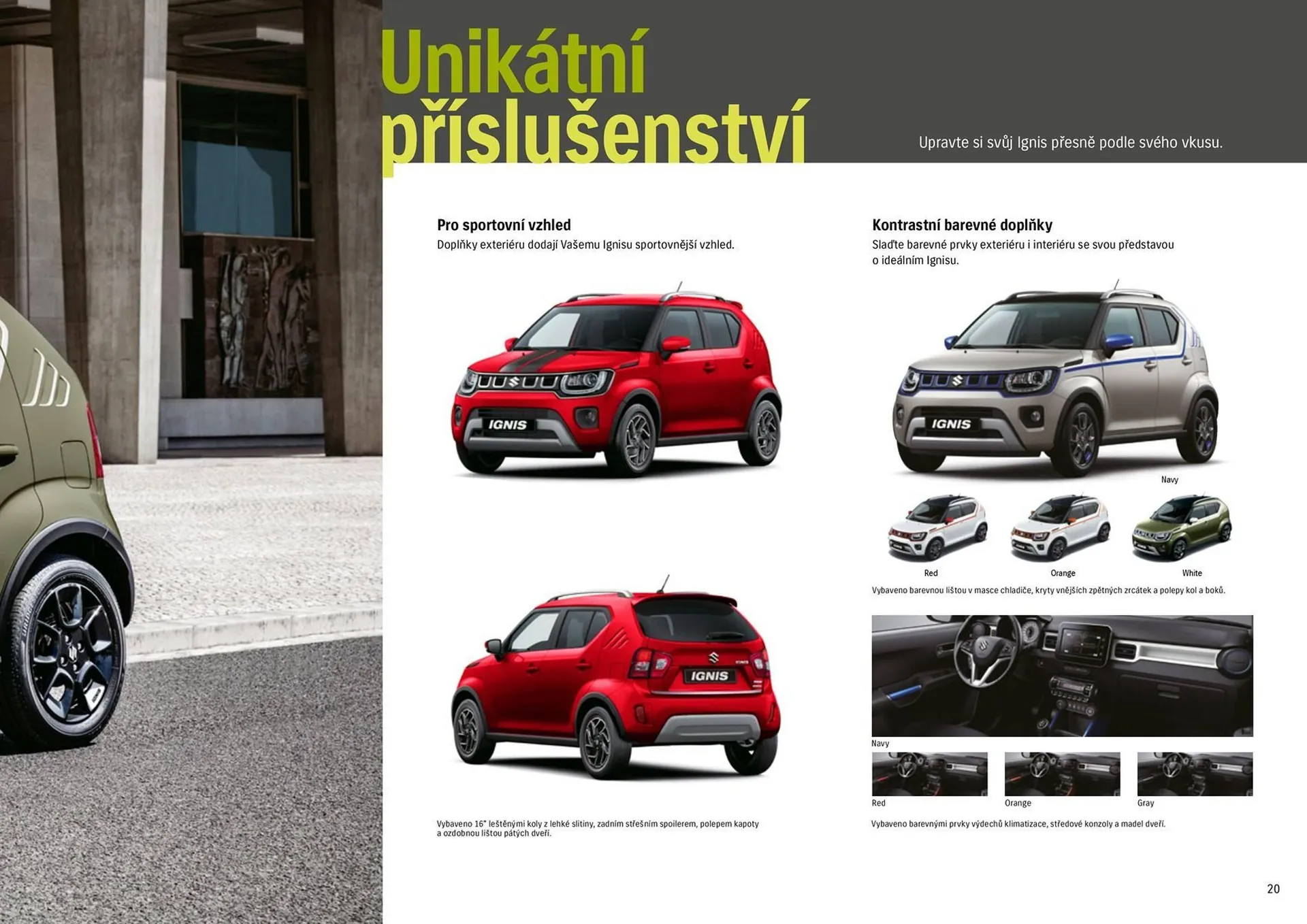 Suzuki IGNIS hybrid leták - 15. září 31. prosince 2024 - Page 21