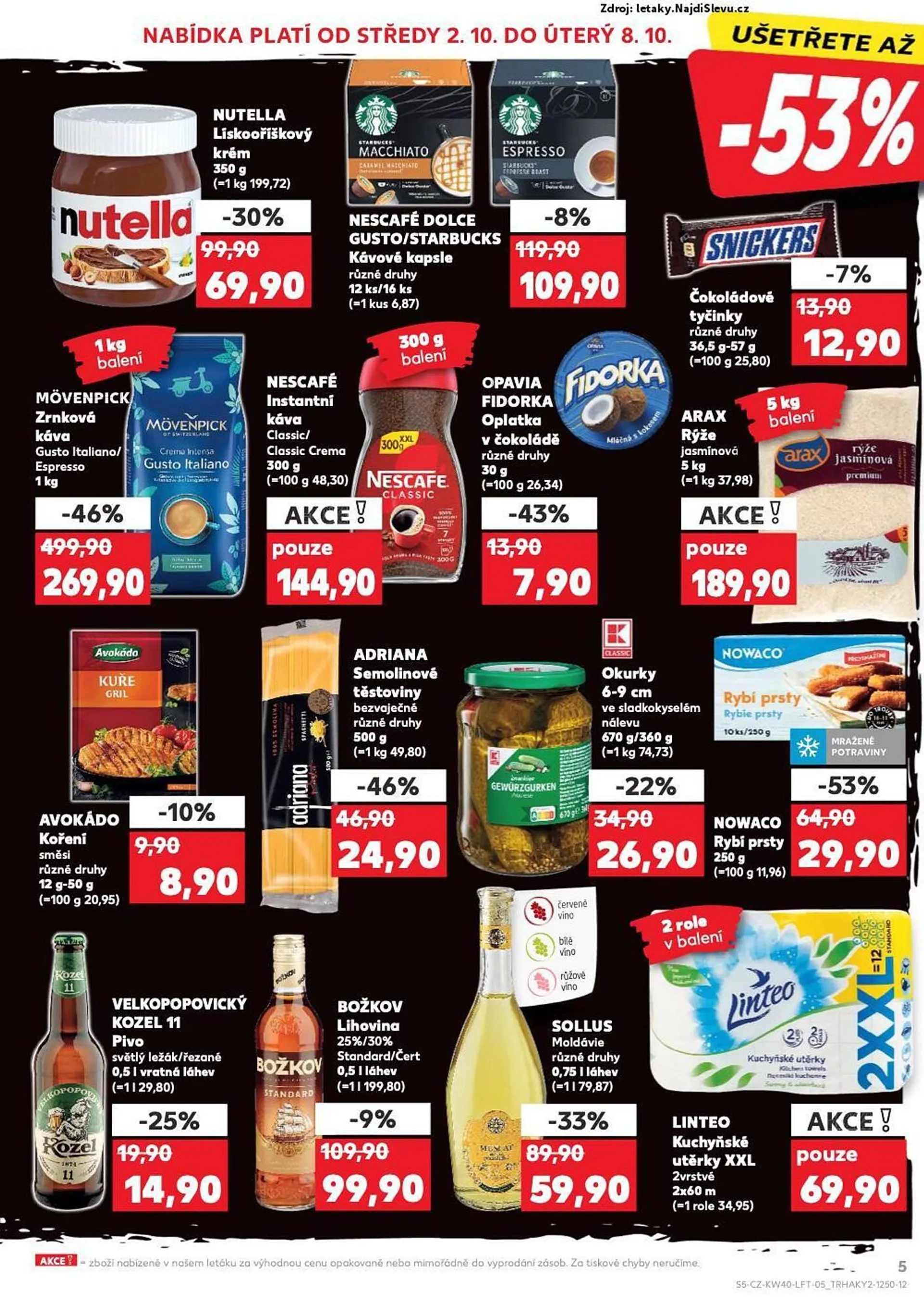 Kaufland leták - 2. října 8. října 2024 - Page 5