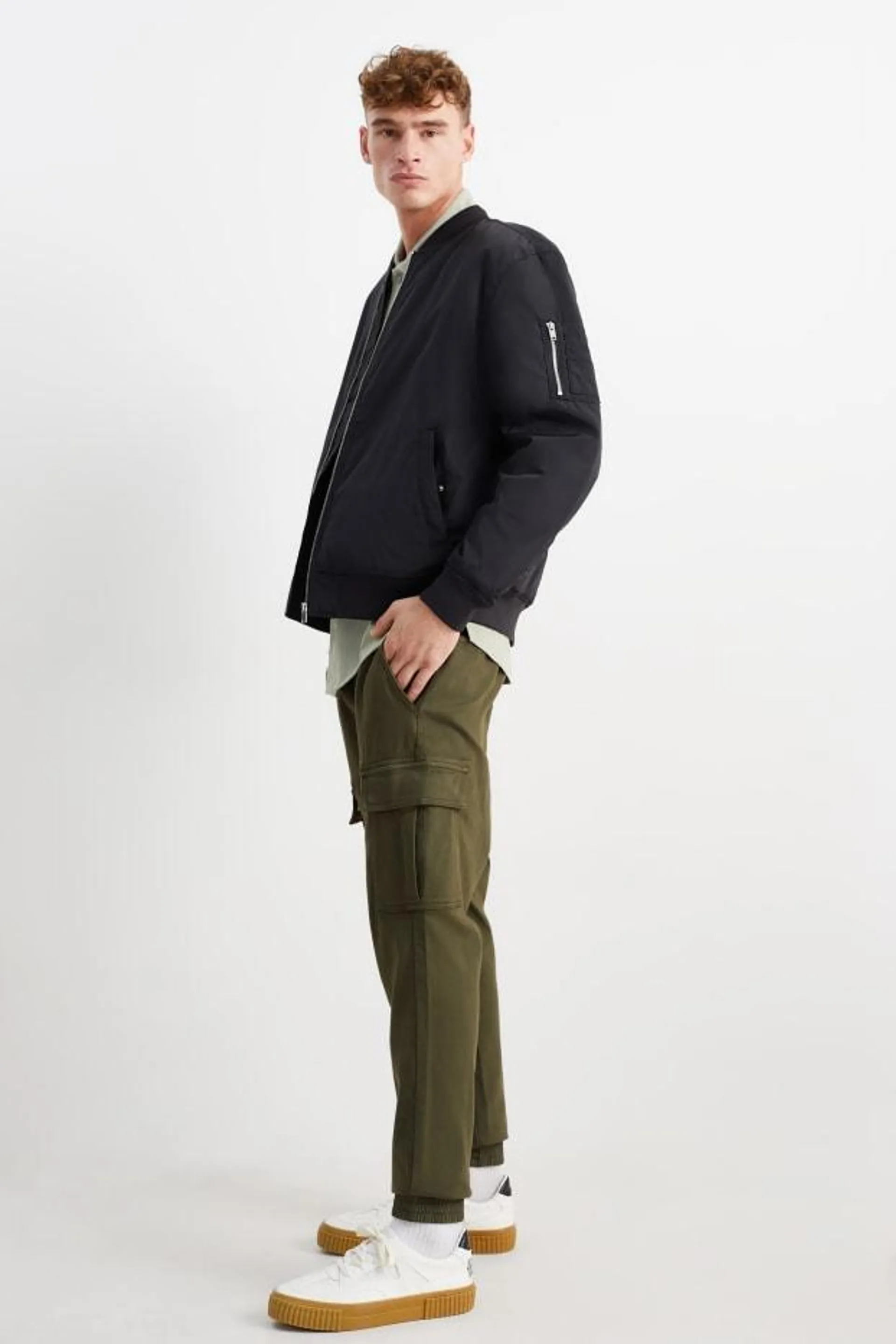 Cargo kalhoty - tapered fit