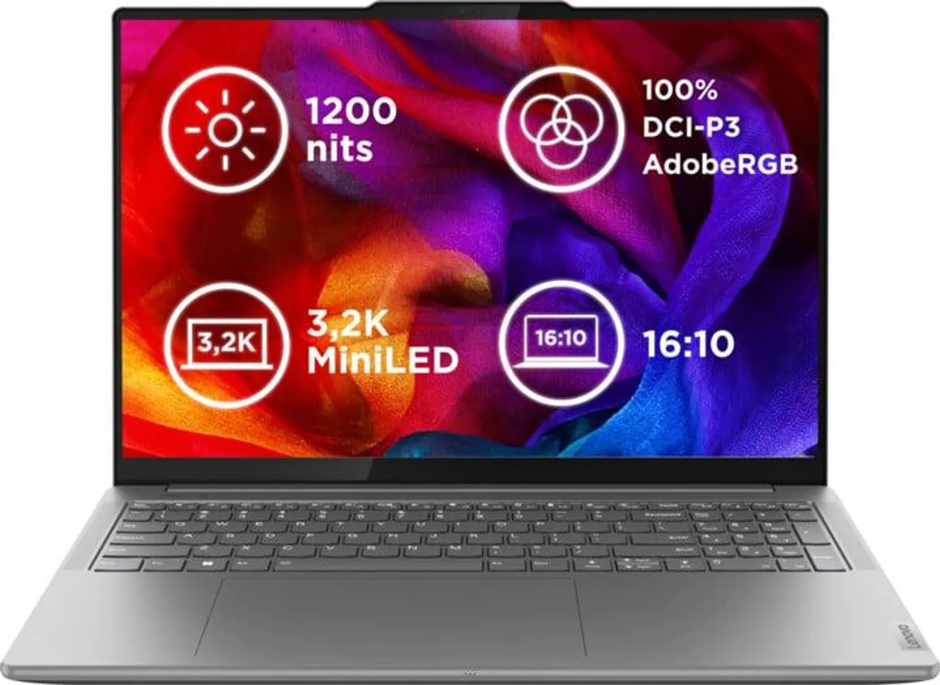 Lenovo Yoga Pro 9 16IMH9, šedá