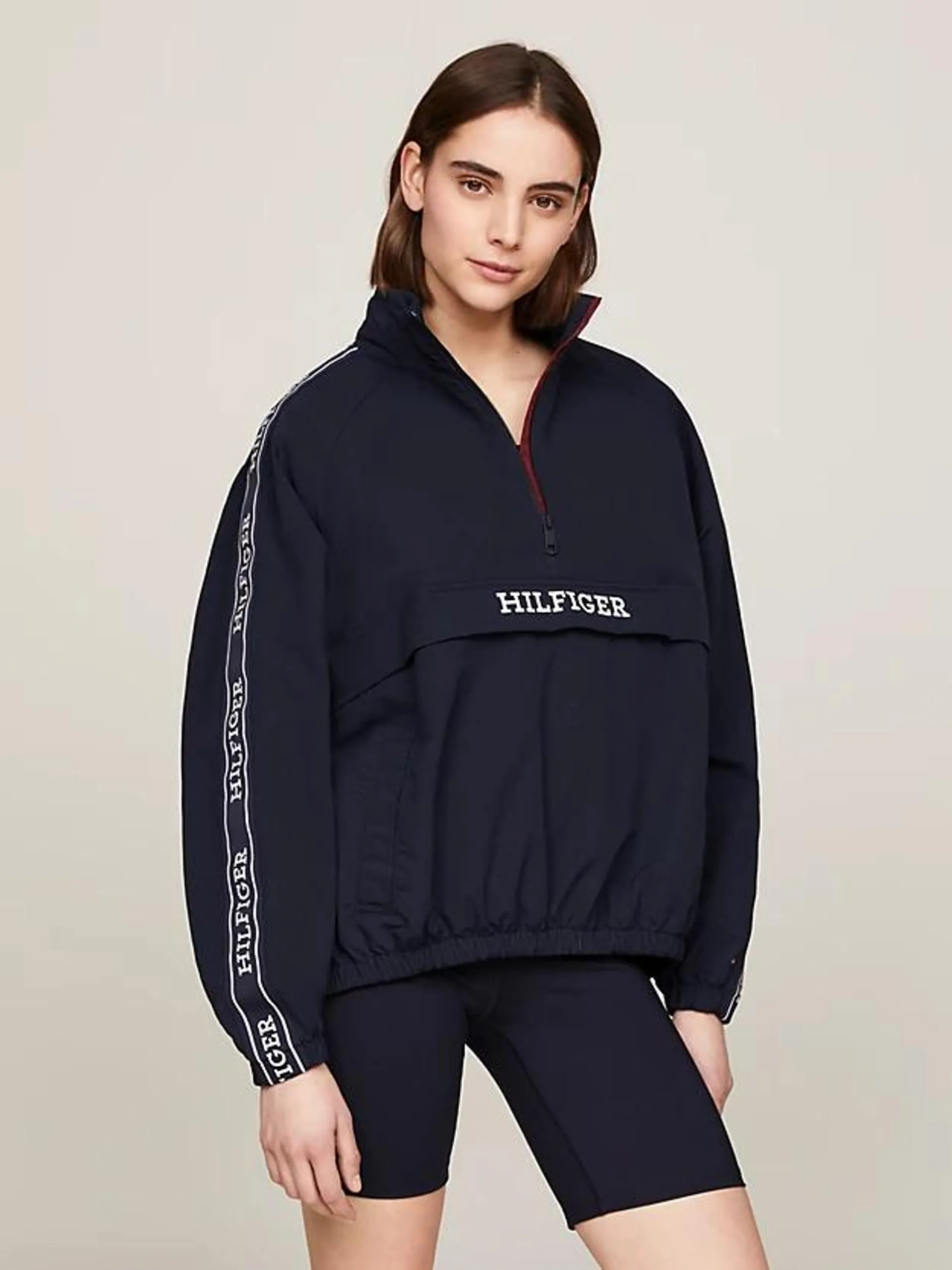 Sport Hilfiger Monotype Tape Water Repellent Windbreaker