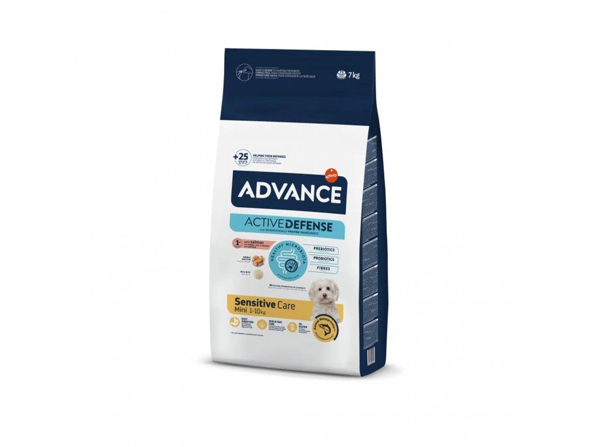 Advance adult mini sensitive losos a ryze 7kg