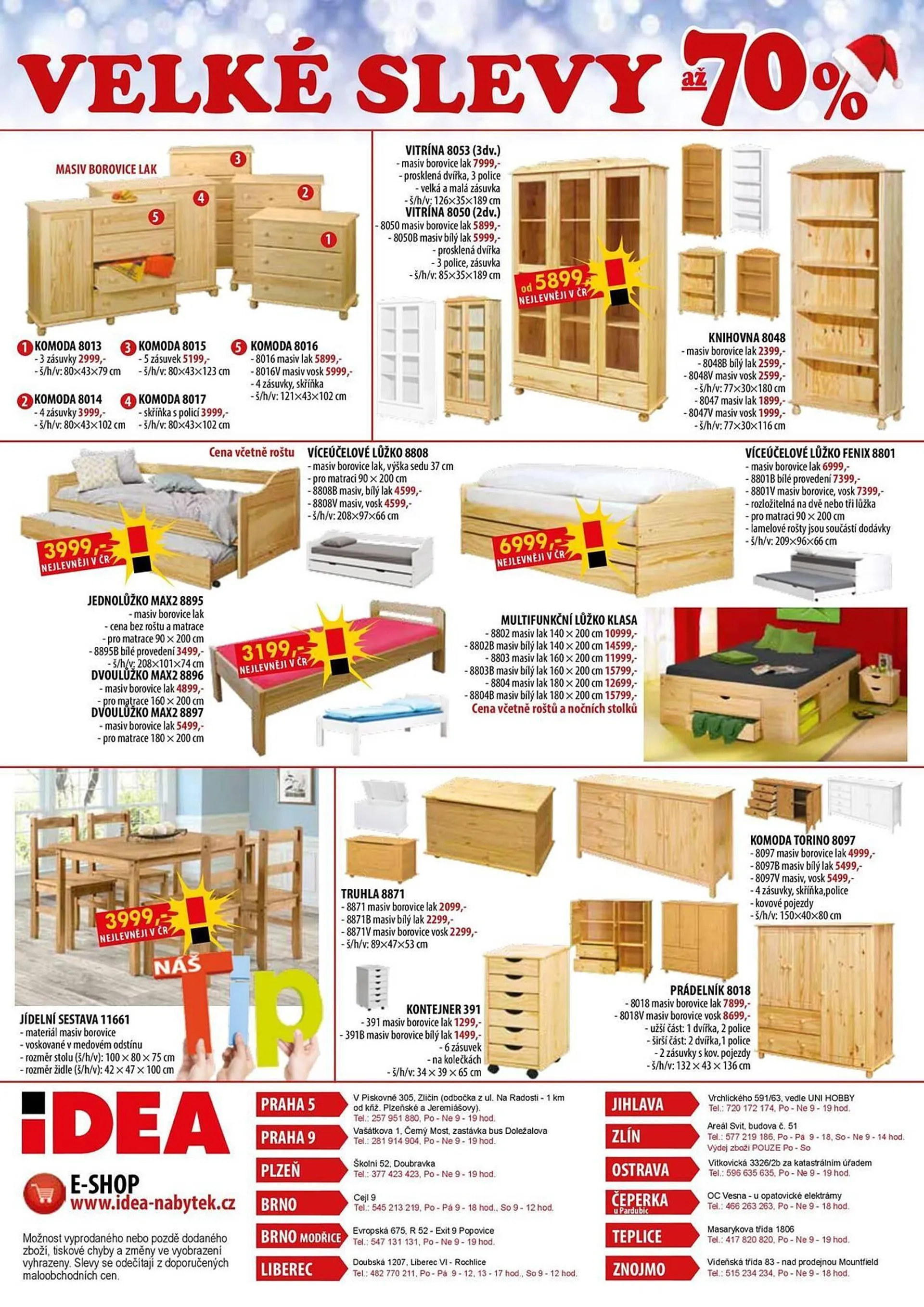 IDEA nábytek leták - 1. prosince 15. prosince 2024 - Page 4