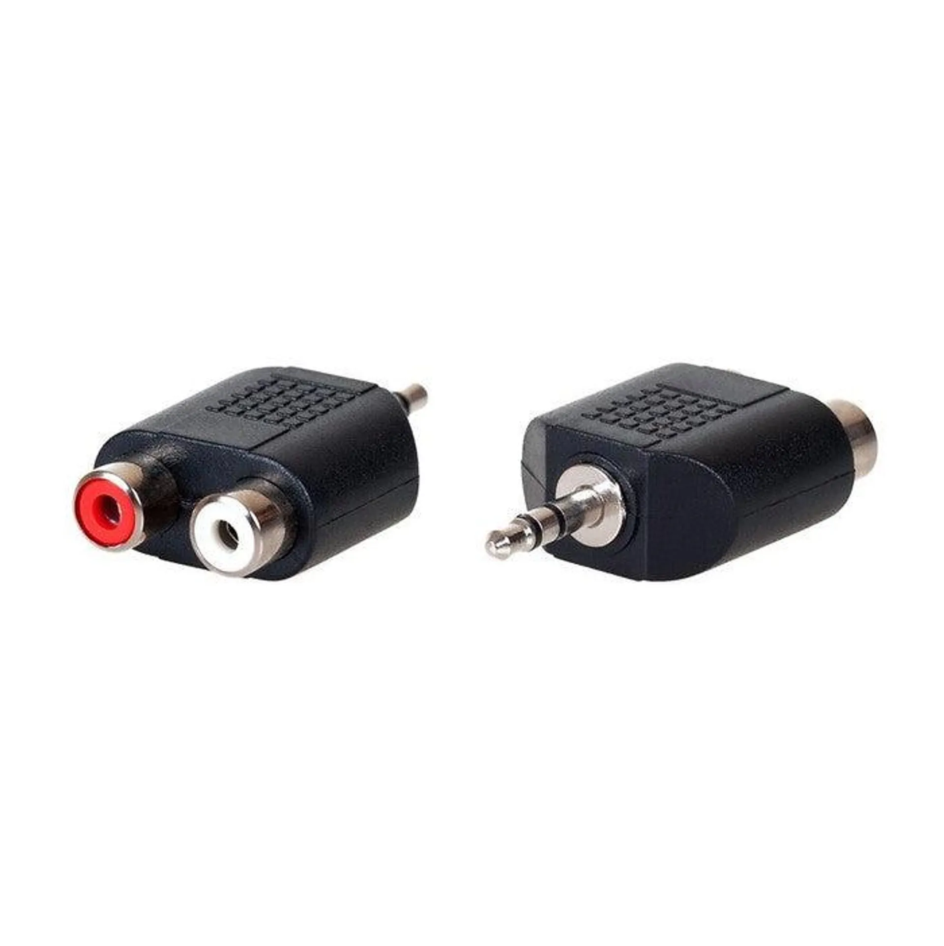 Audio redukce AQ OK406R 2x RCA (f)/3,5mm jack (m)