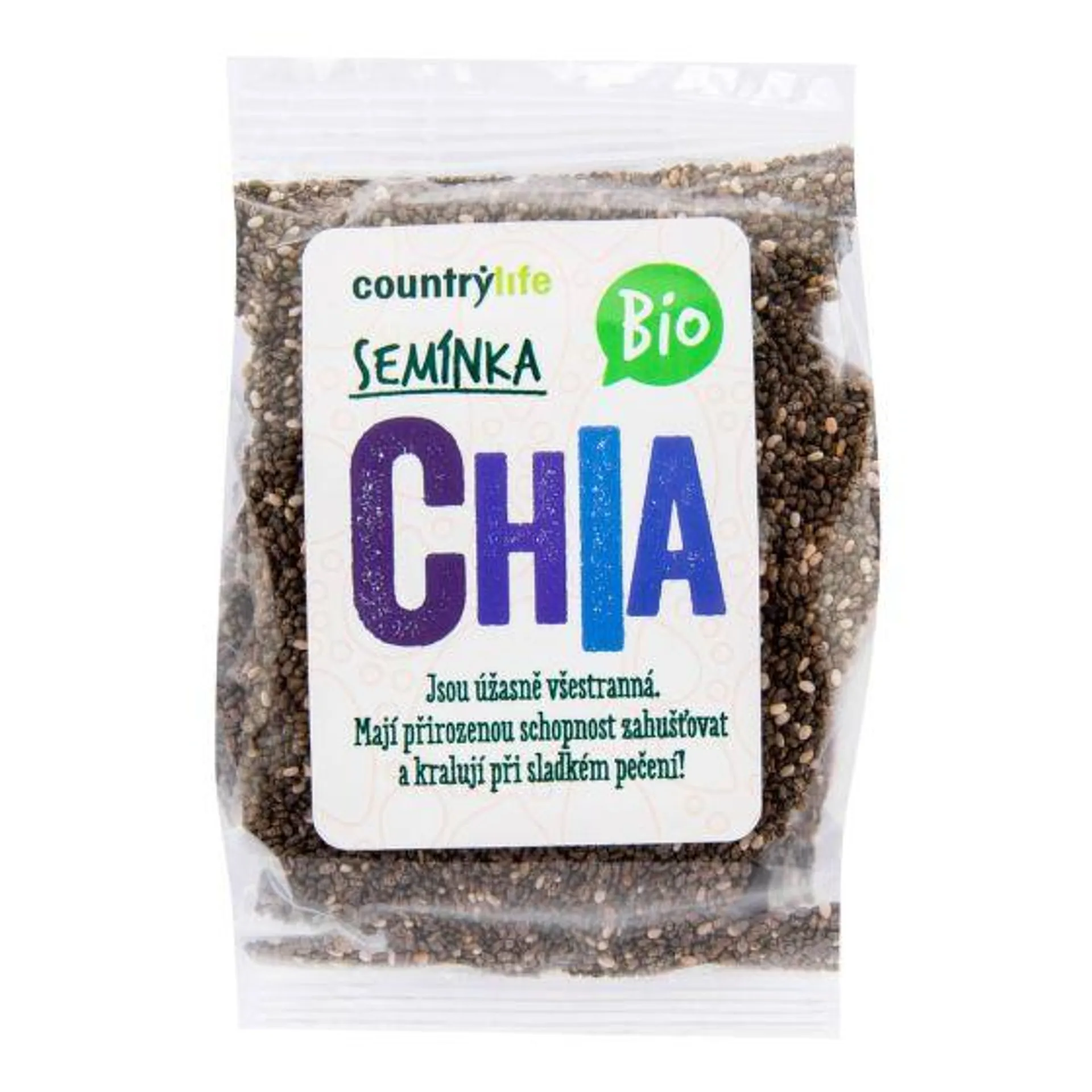 Chia semínka 100 g BIO COUNTRY LIFE