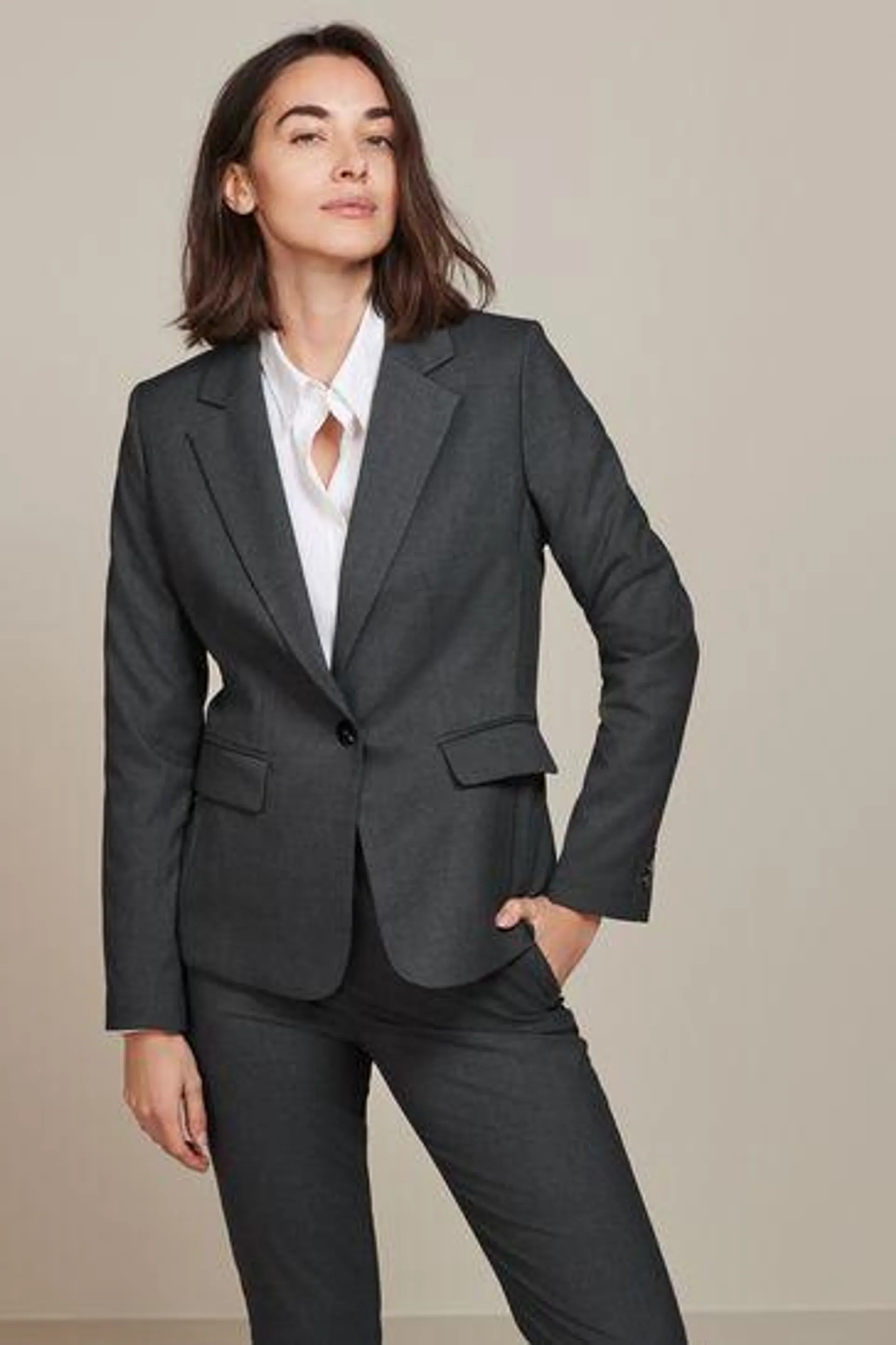 Eleganter, einreihiger Blazer