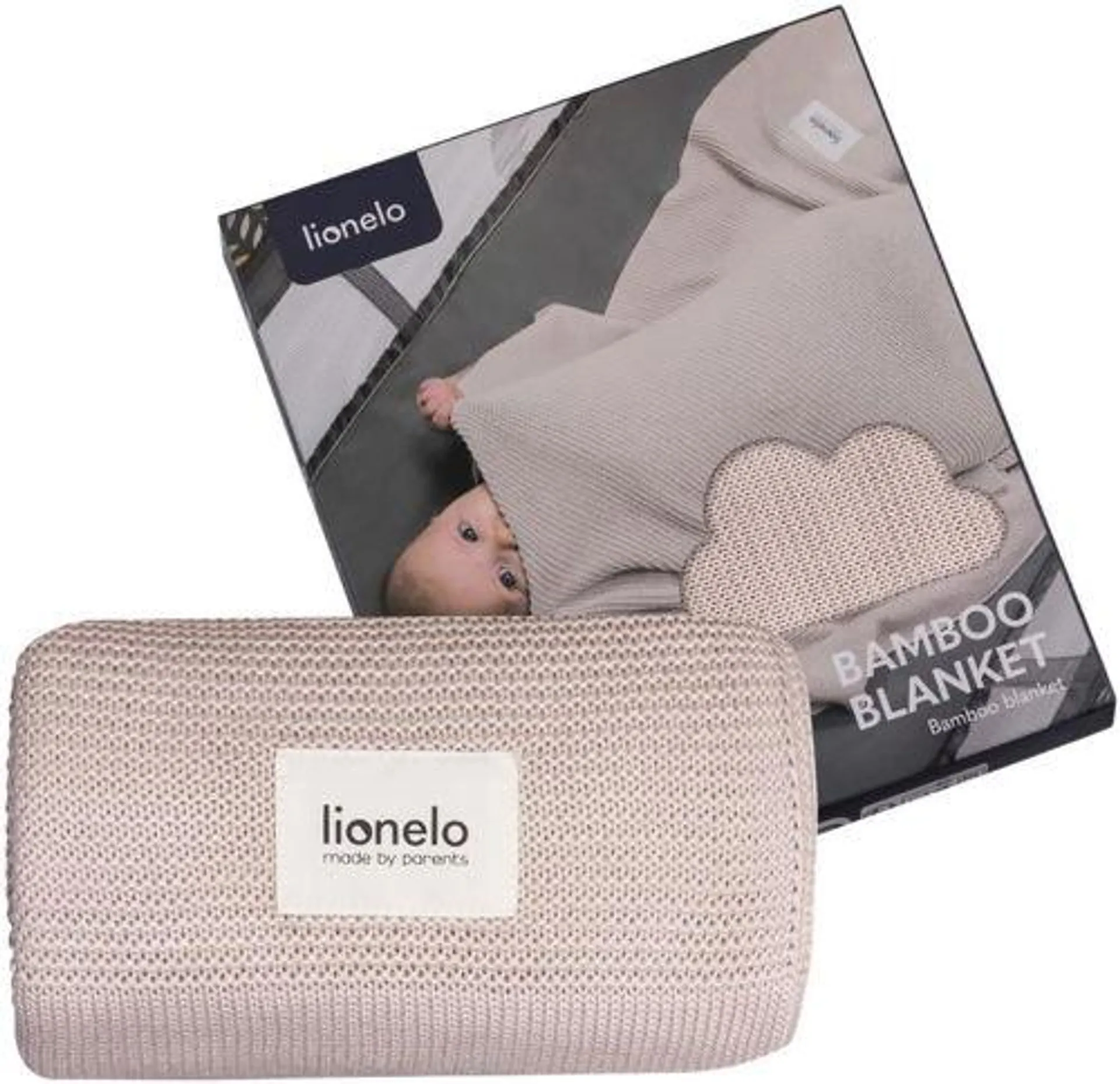 Lionelo Bamboo Blanket Beige Sand