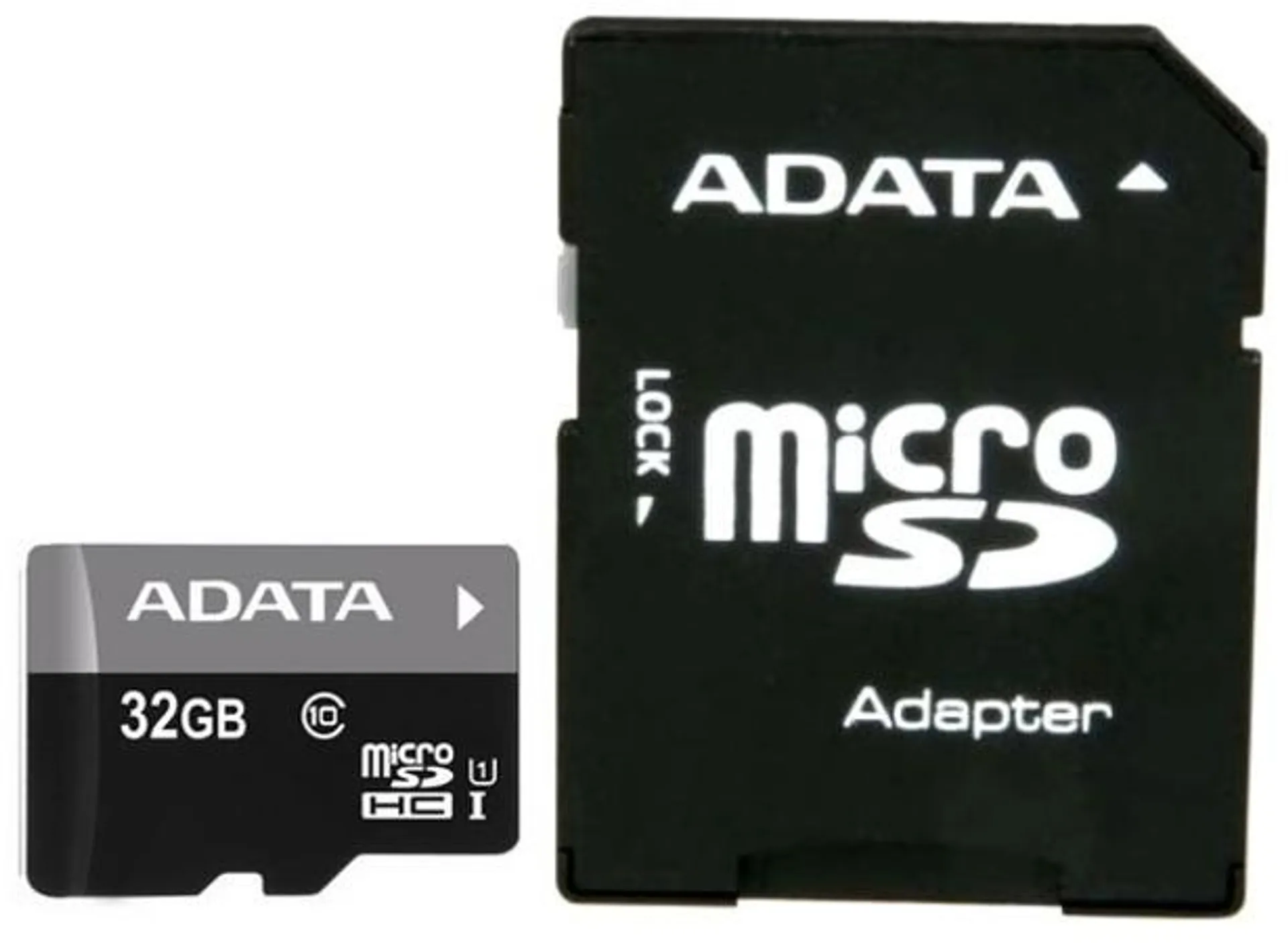 Adata Premier microSDHC 32GB Class 10 + adaptér AUSDH32GUICL10-RA1