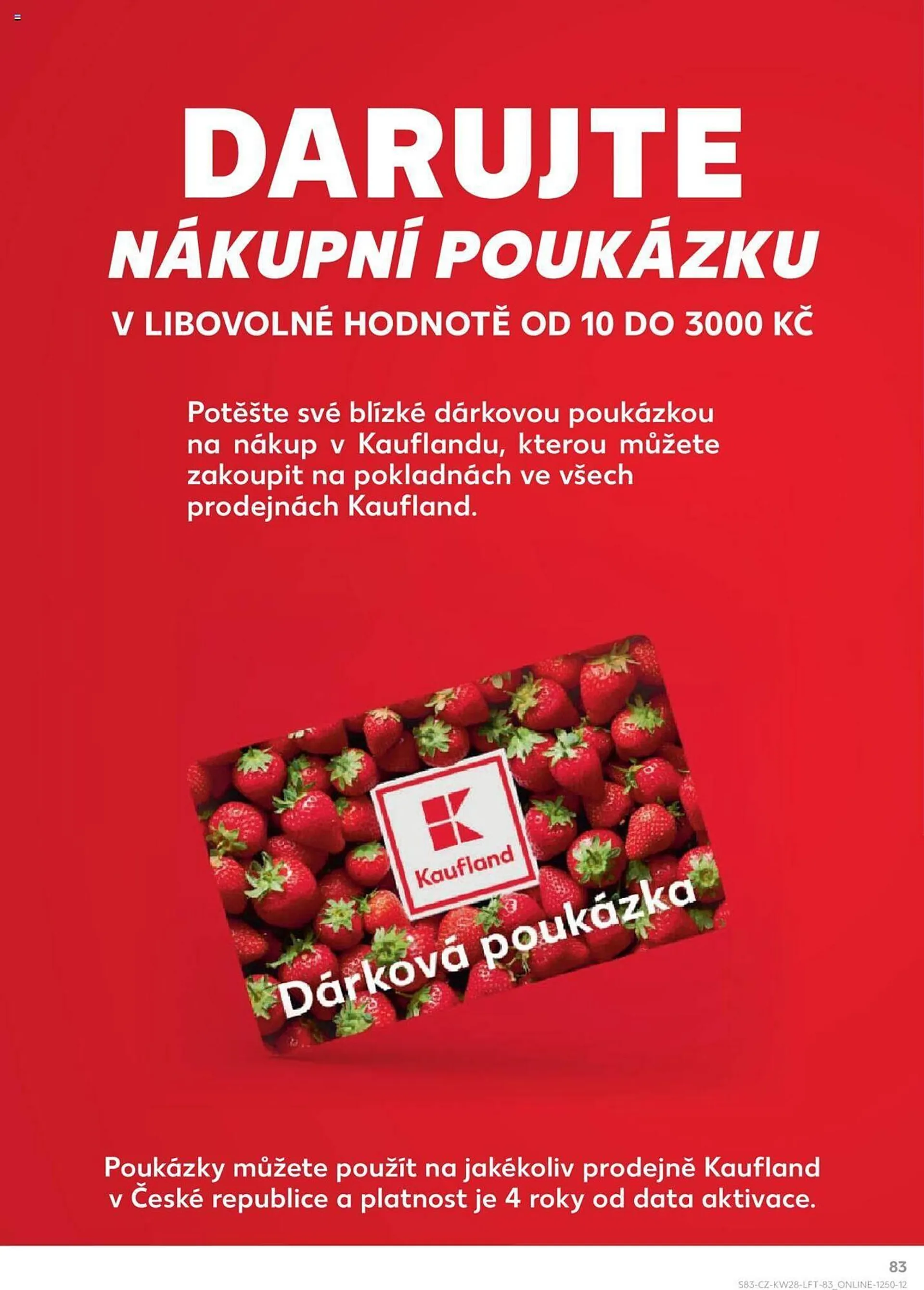 Kaufland leták - 10. července 16. července 2024 - Page 83