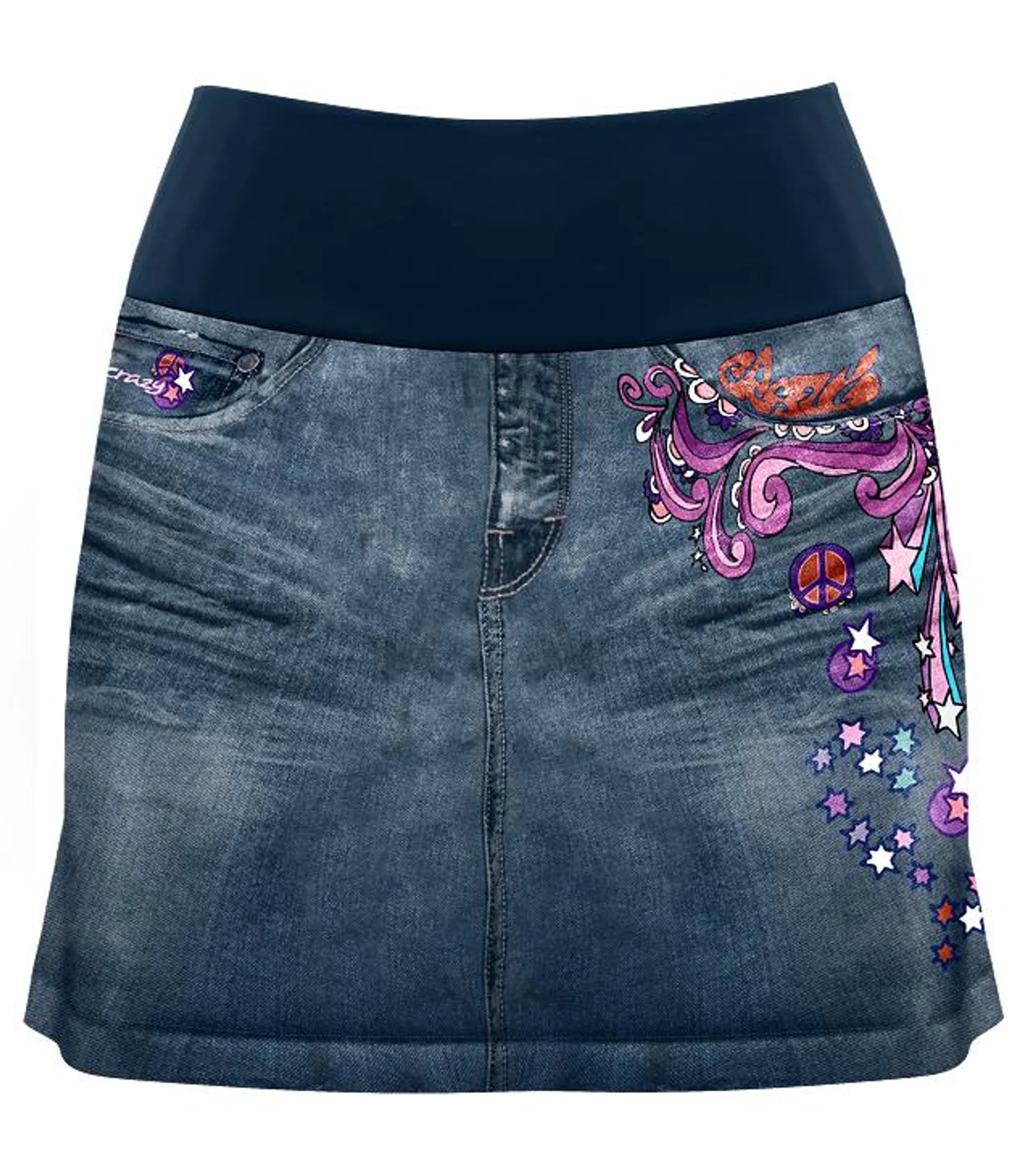 Sukně CRAZY SKORT HIDROGEN Lady