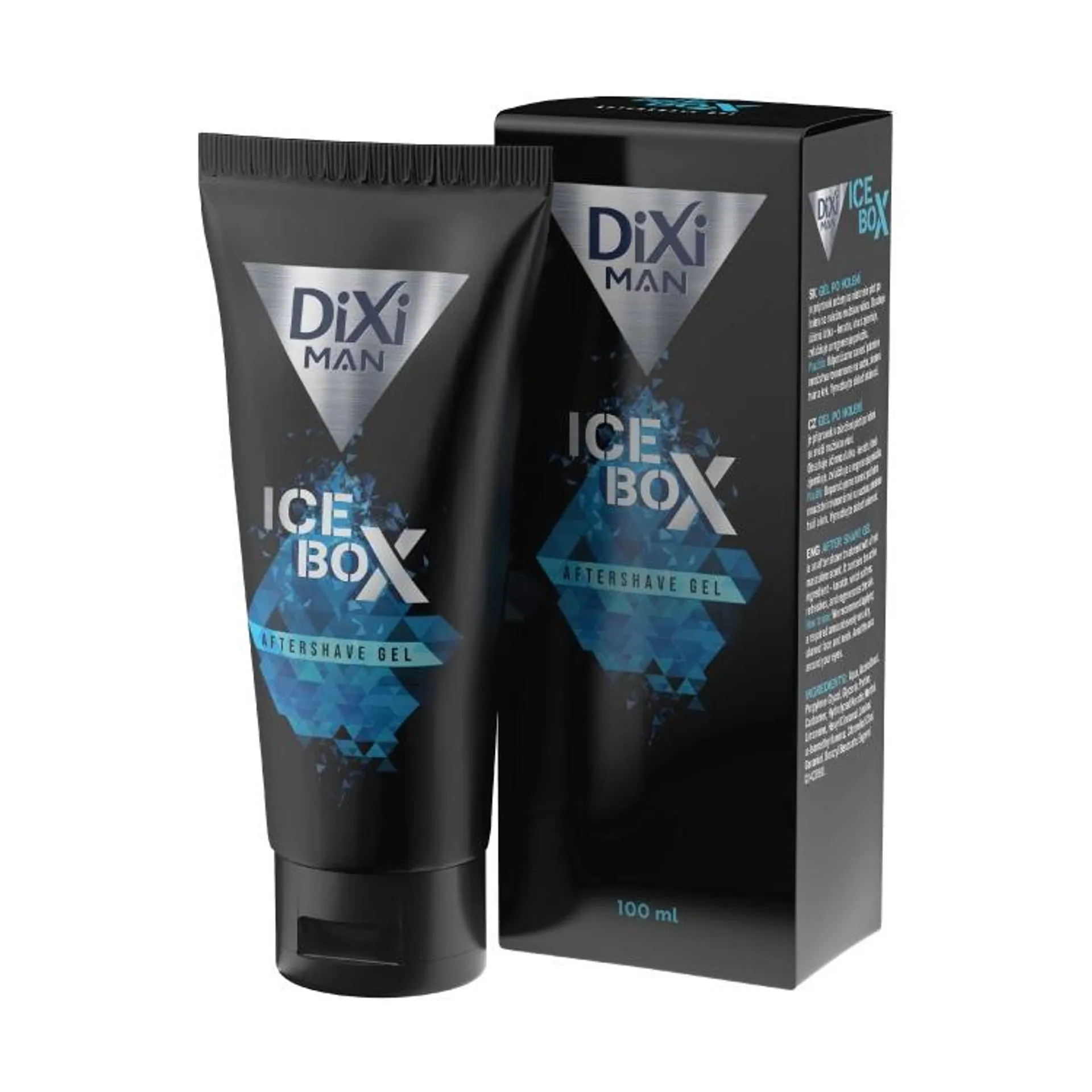 DiXi MAN gel po holení ICE BOX, 100 ml