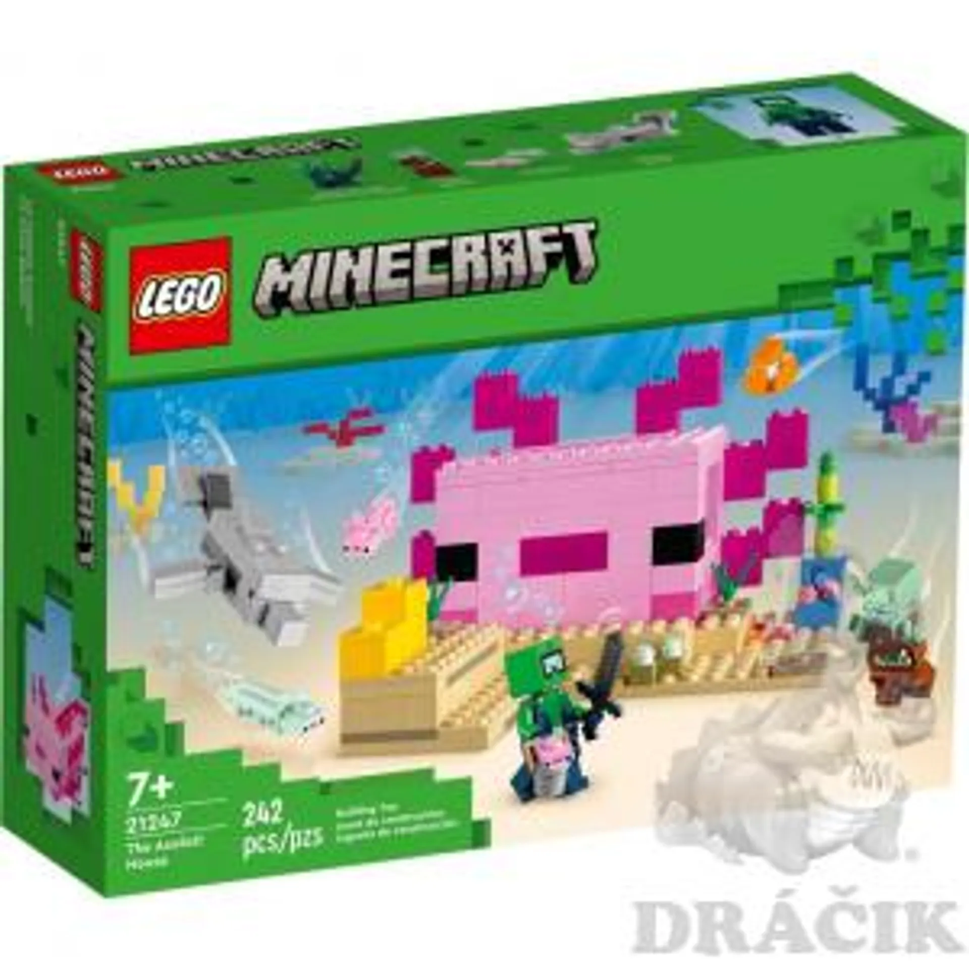 21247 Lego Minecraft- Dom Axolotlov