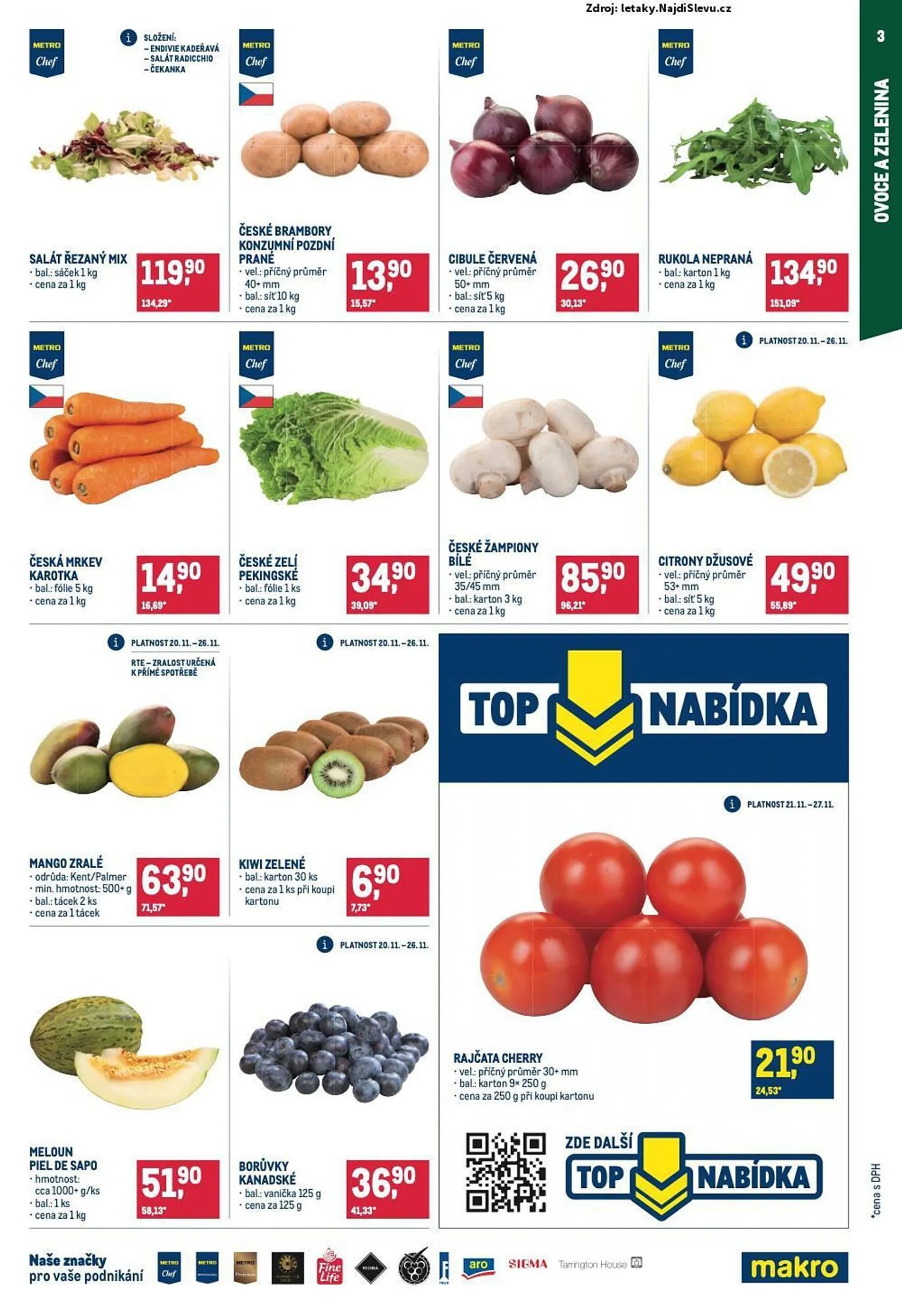 Makro leták - 20. listopadu 3. prosince 2024 - Page 3