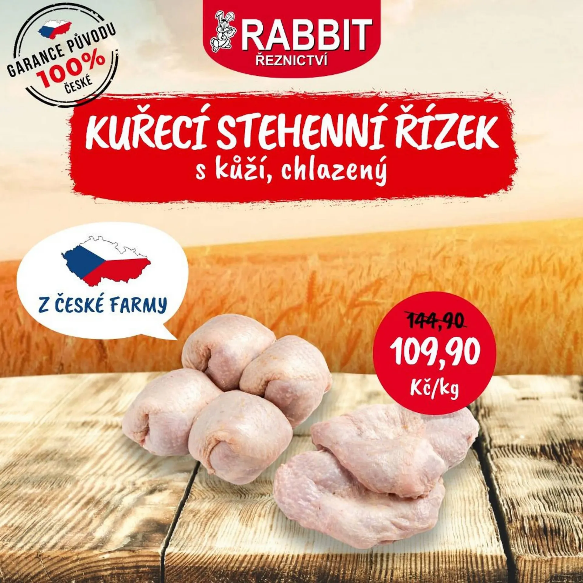 RABBIT řeznictví leták - 1