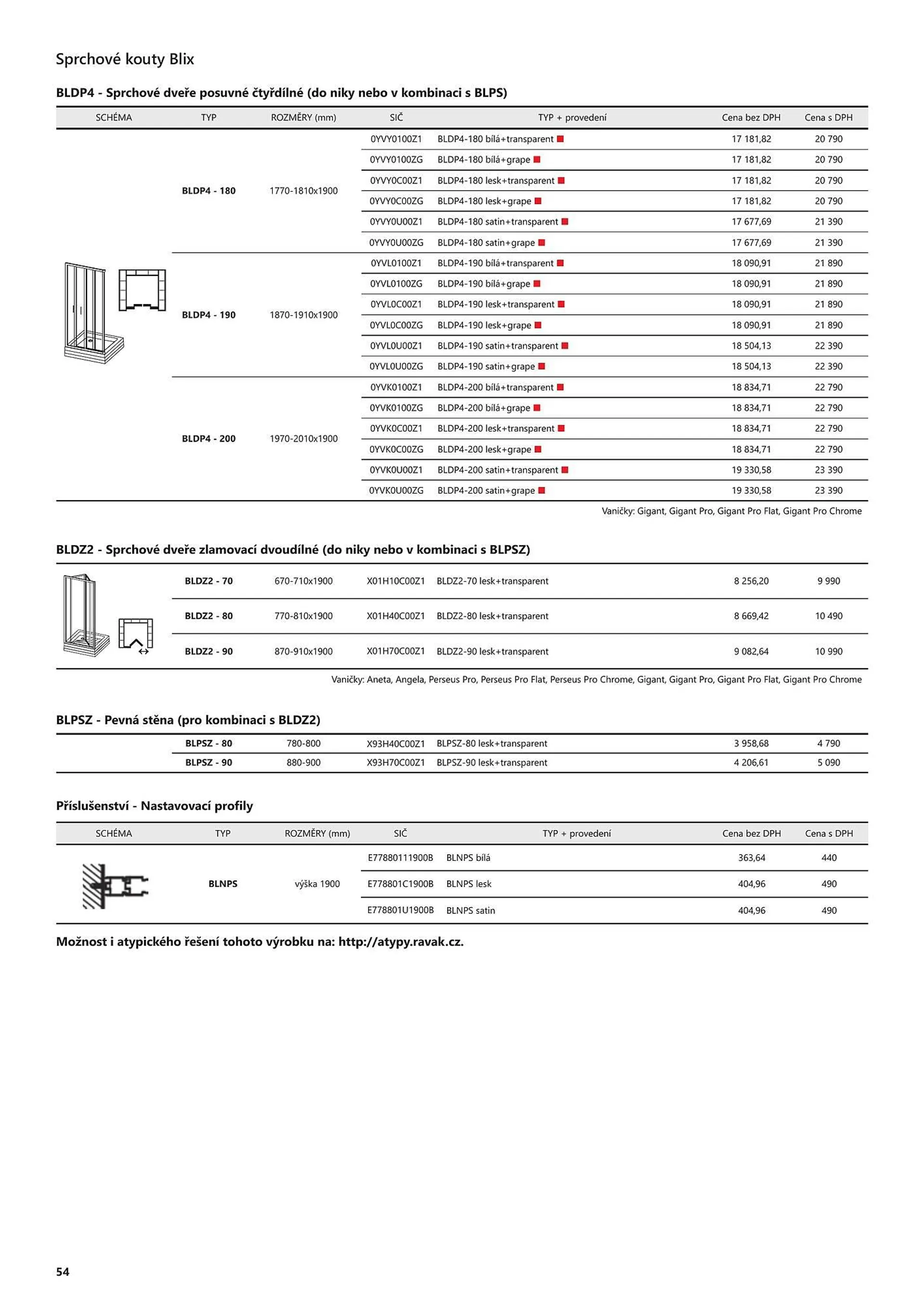 Ravak leták - 11. ledna 28. prosince 2023 - Page 54