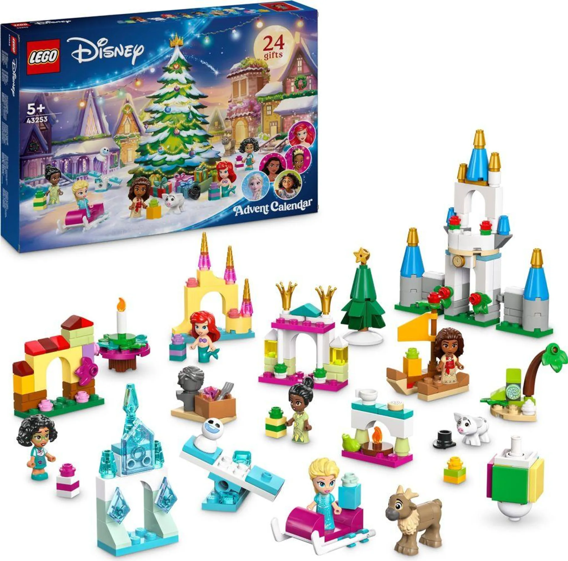 LEGO® Disney Princess™ 43253 Adventní kalendář 2024