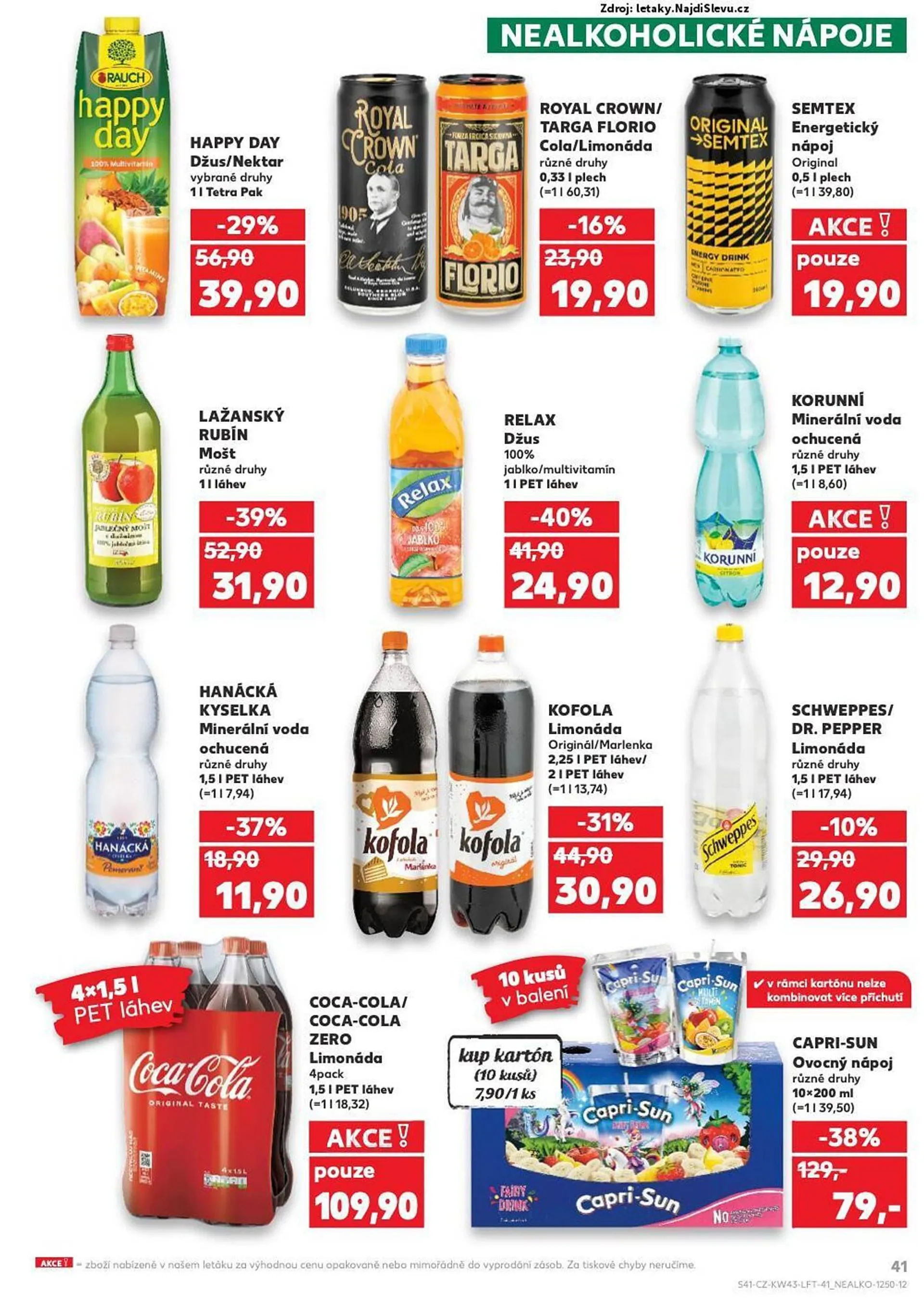 Kaufland leták - 23. října 29. října 2024 - Page 41