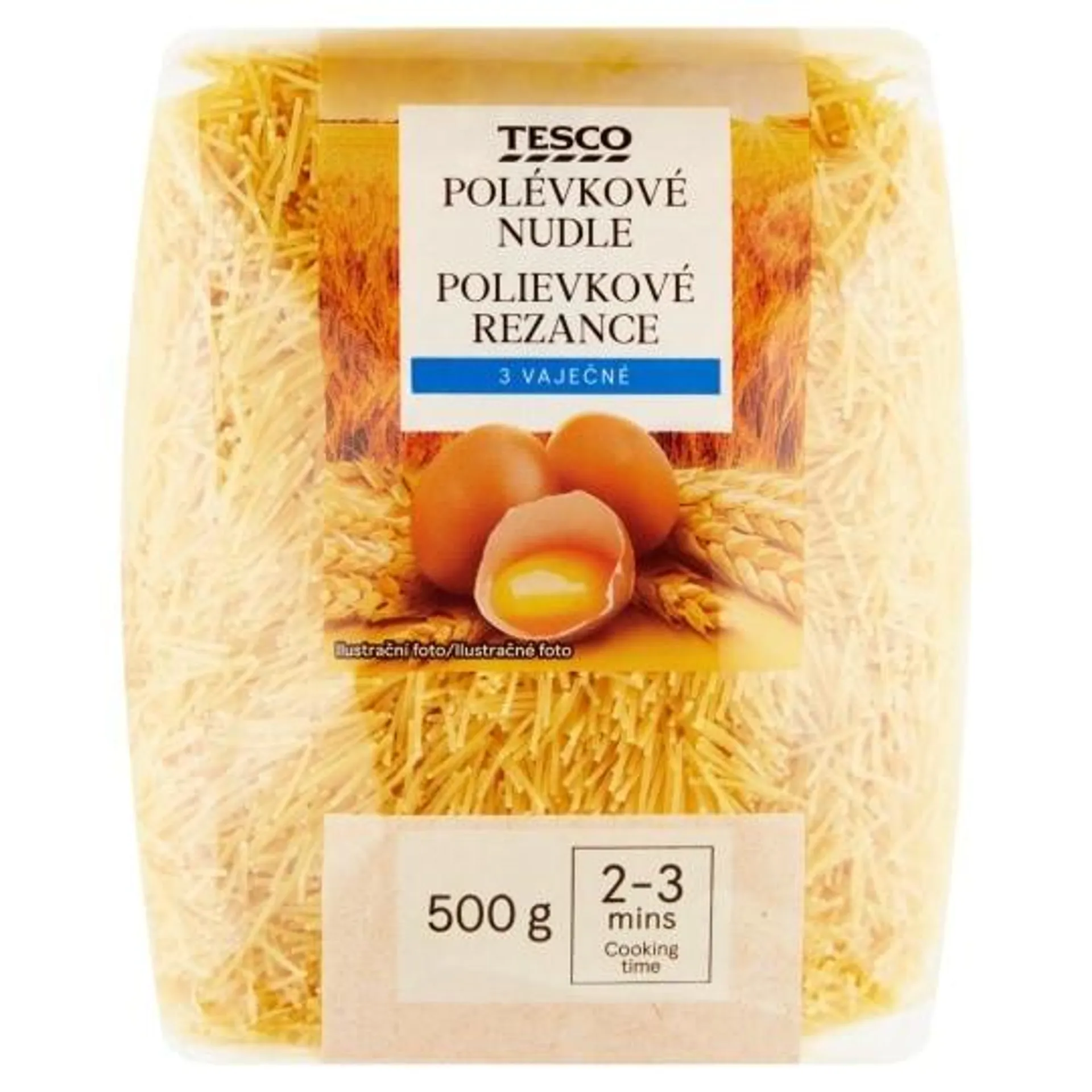 Tesco Polévkové nudle 500g