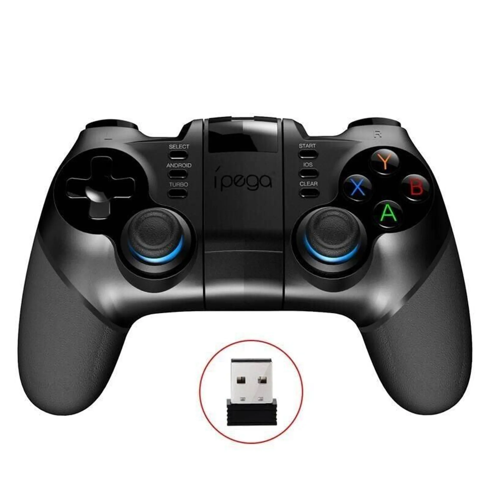 Gamepad iPega 3v1 s USB přímačem,iOS/Android,(PG-9156) černý