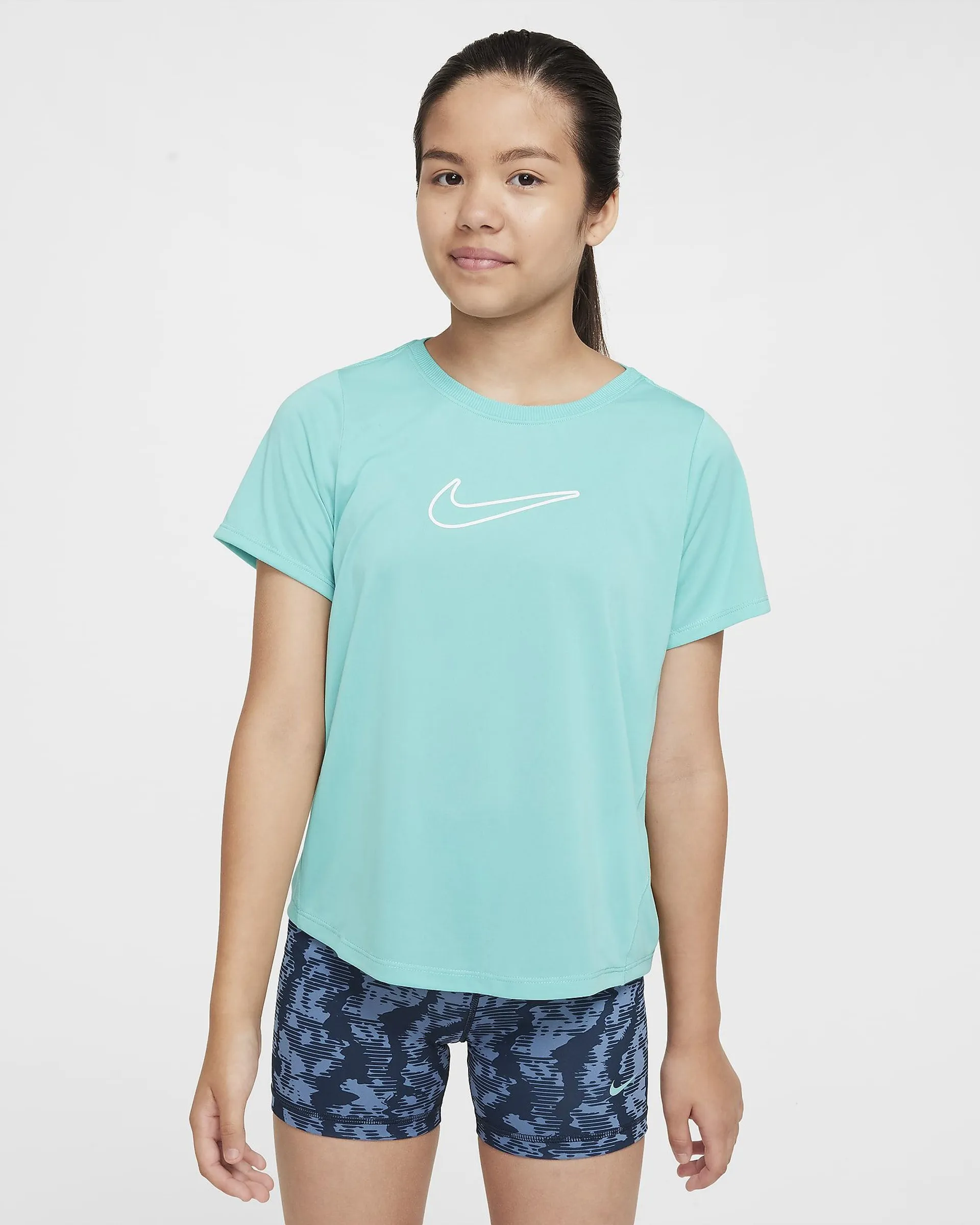 Older Kids' (Girls') Dri-FIT Short-Sleeve Top