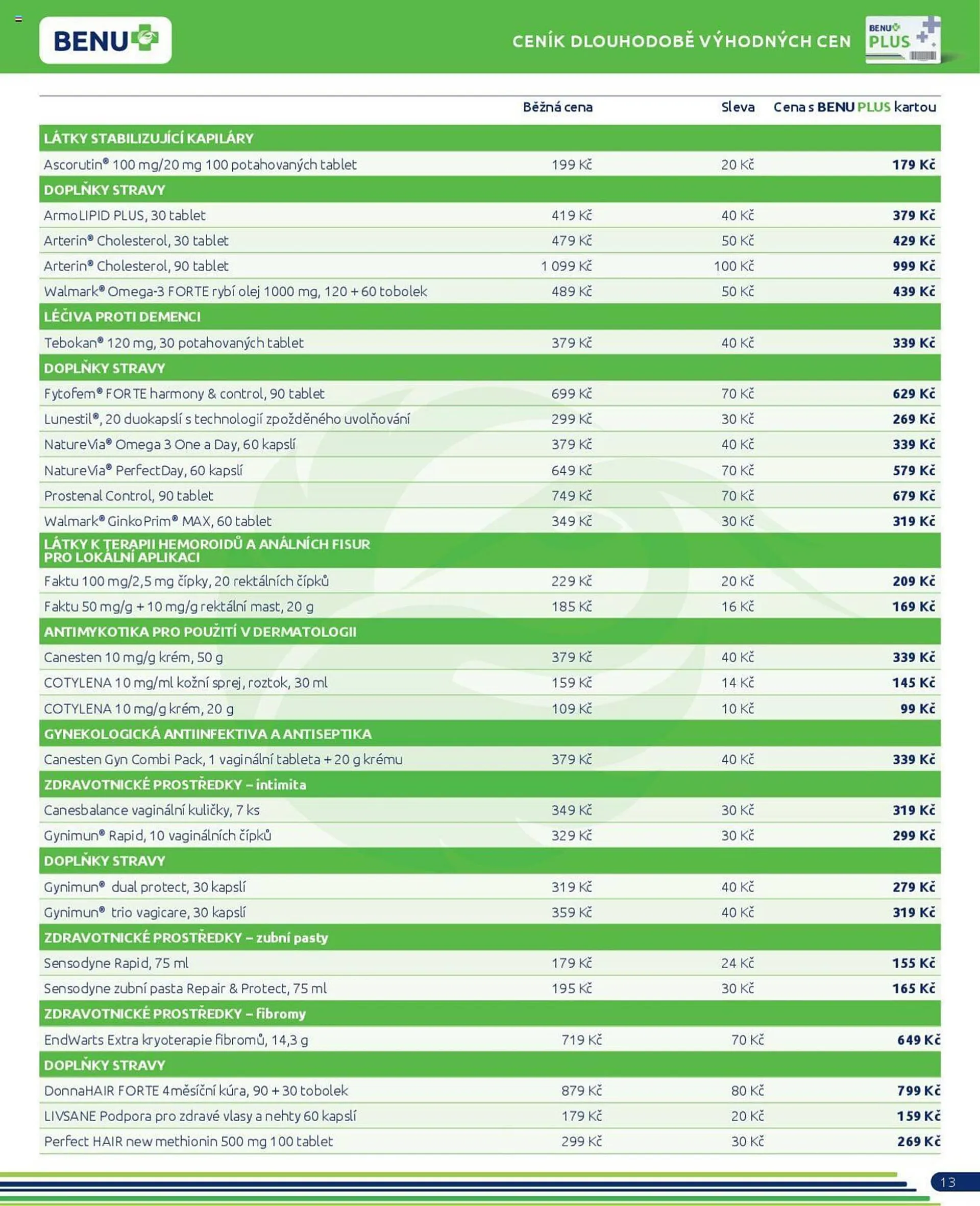 Benu leták - 1. září 30. září 2024 - Page 13