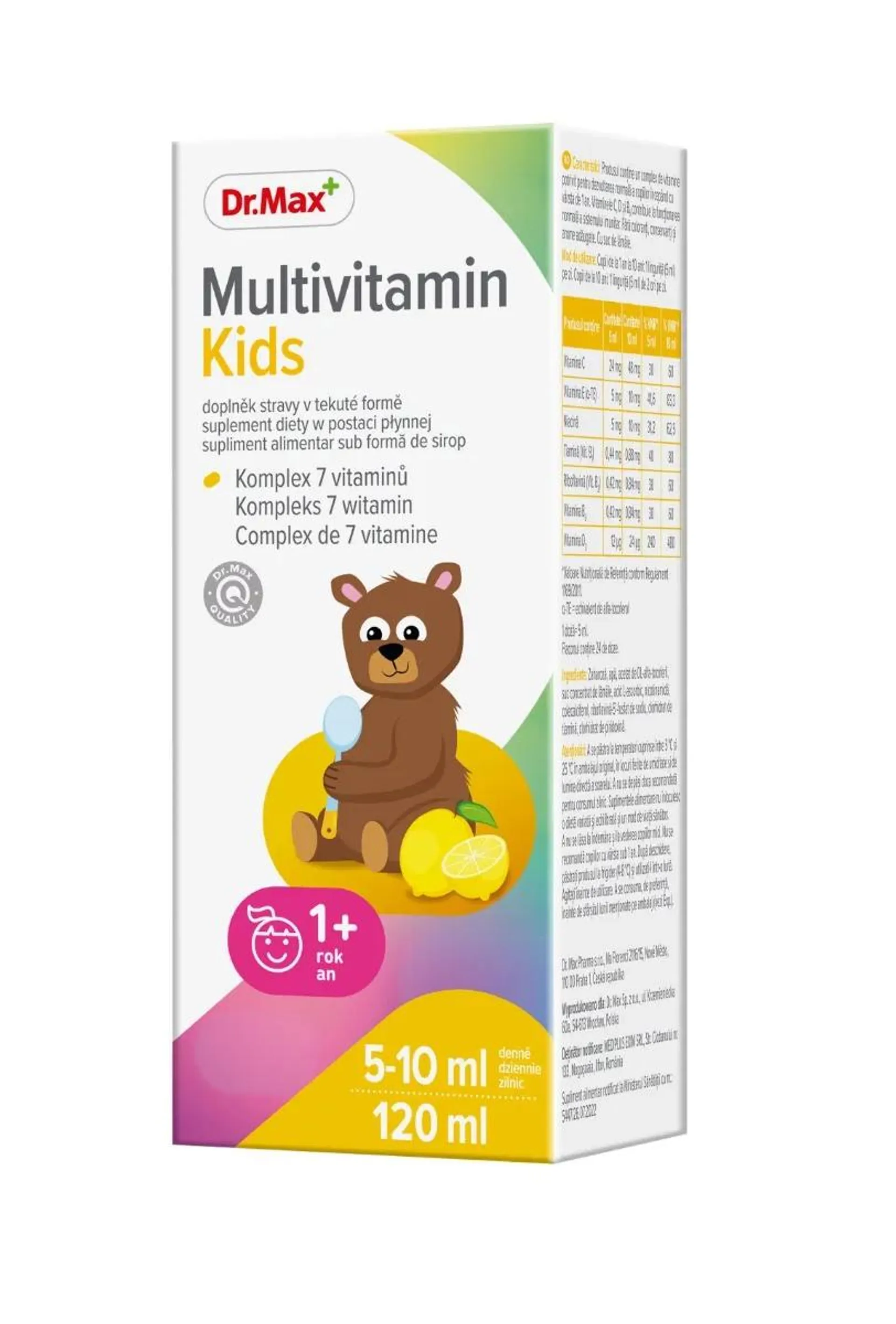 Dr. Max Multivitamin Kids 120 ml