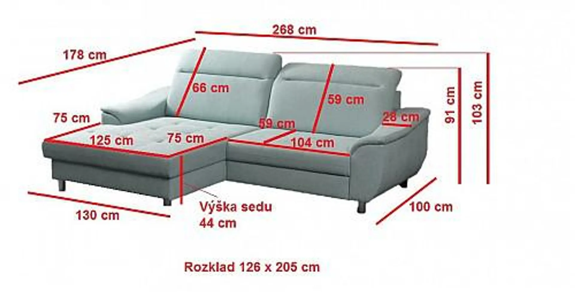 Sedací souprava ALCATRAZ 2F-OT+ DÁREK venkovní vak