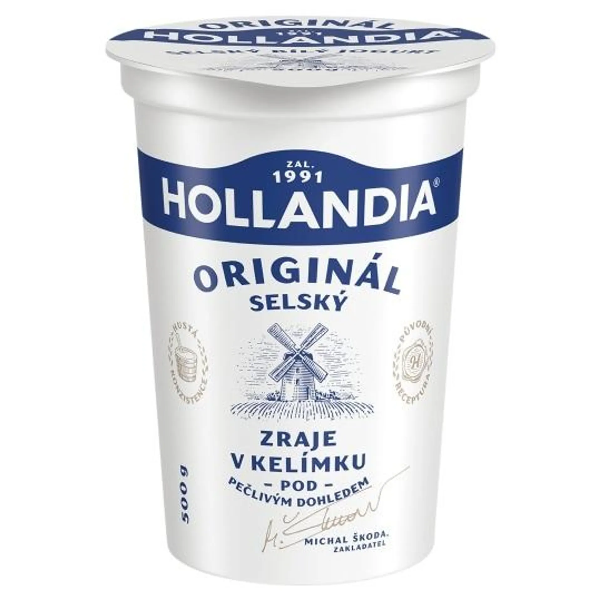 Hollandia Selský jogurt bílý s kulturou BiFi 500g