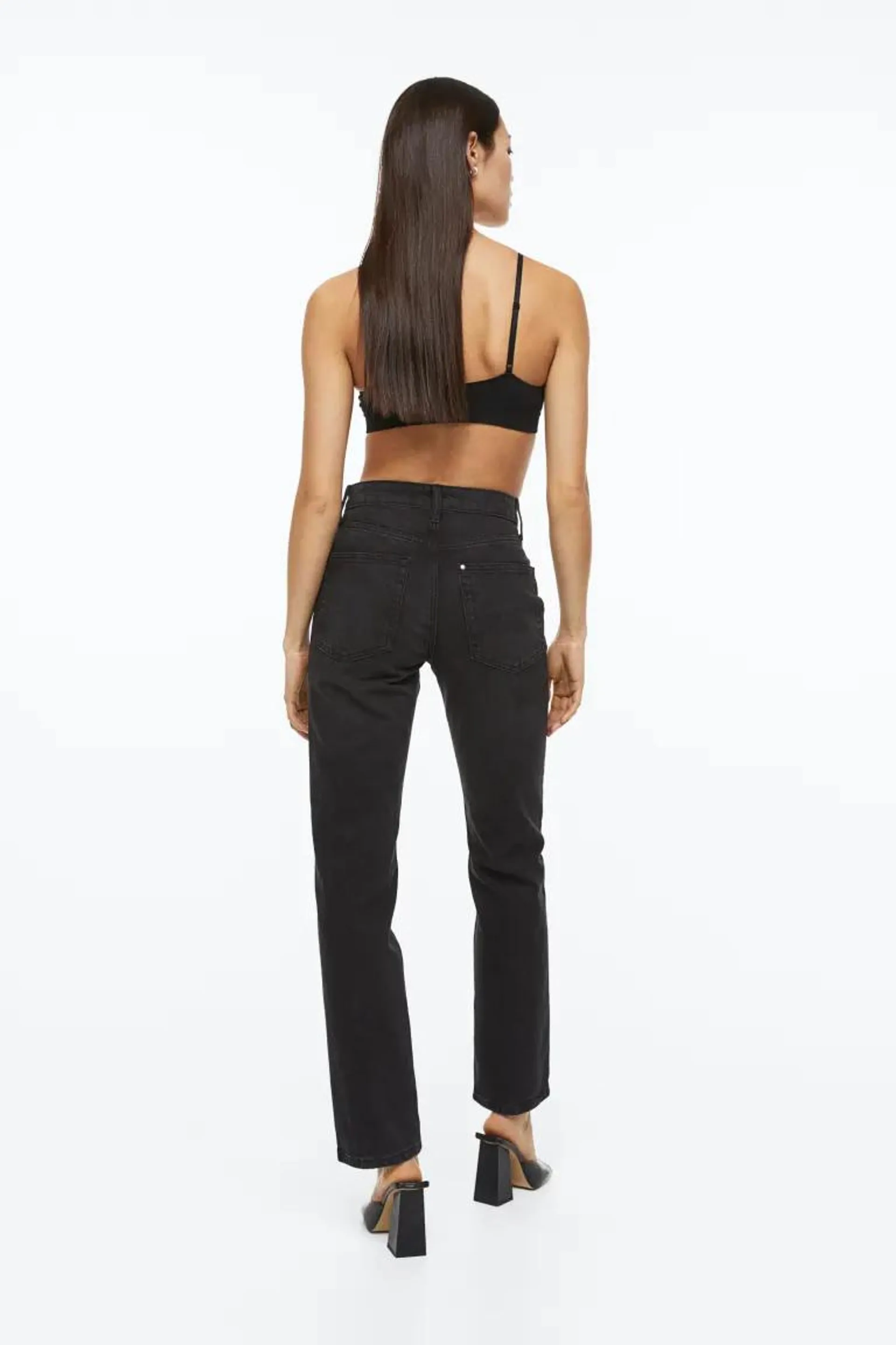 Vintage Straight High Jeans
