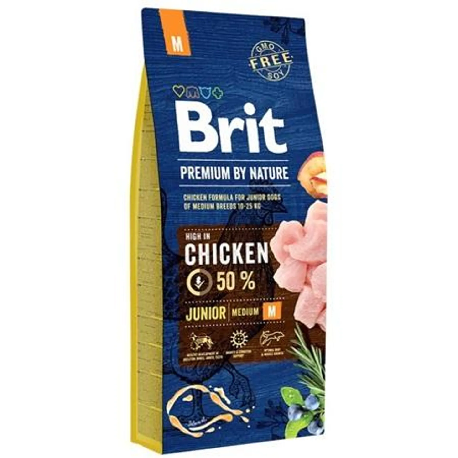 Brit Premium by Nature Junior M 15 kg