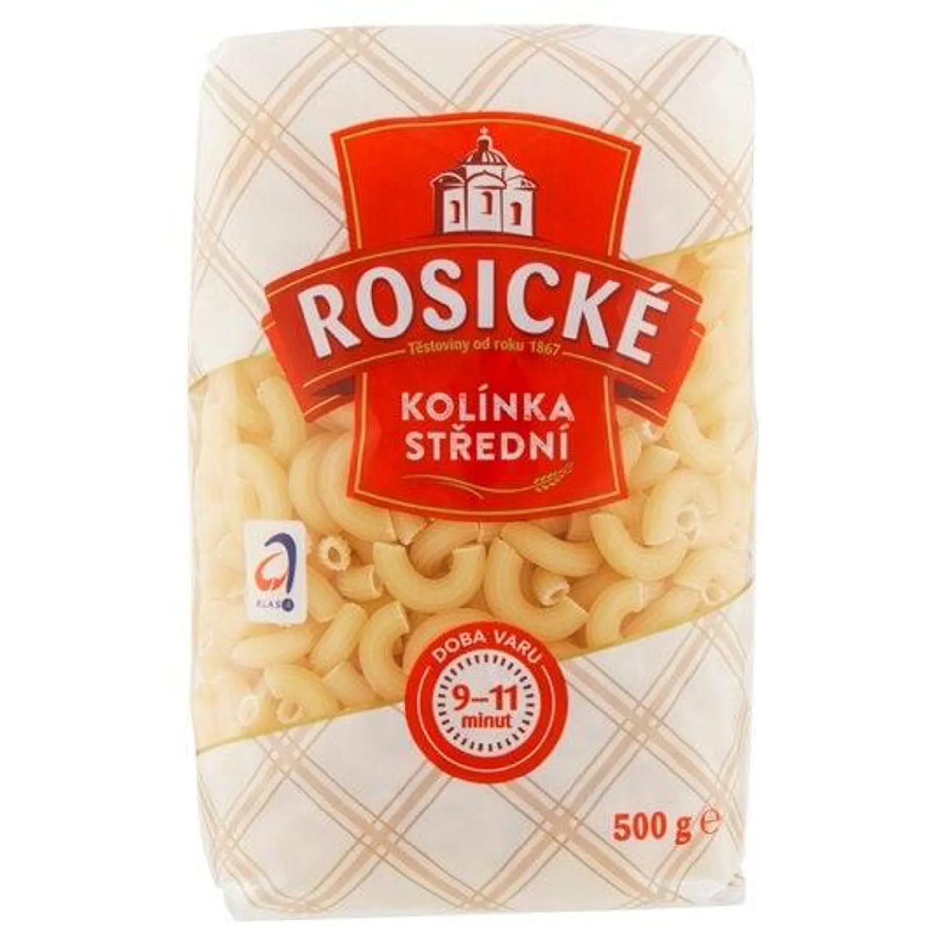 Rosické Těstoviny kolínka střední 500g