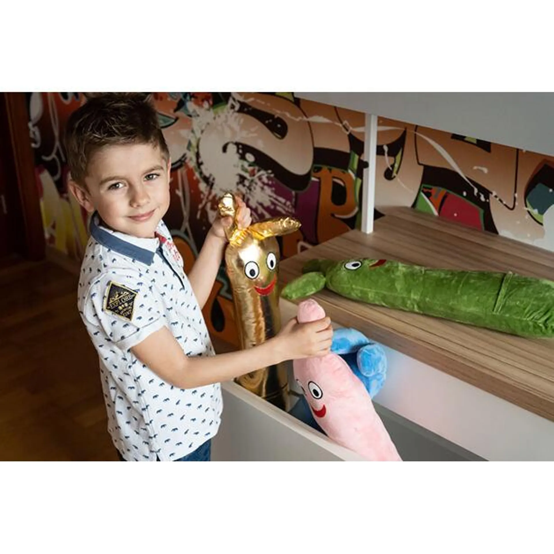 MAC TOYS Bludišťák 50 cm modrý