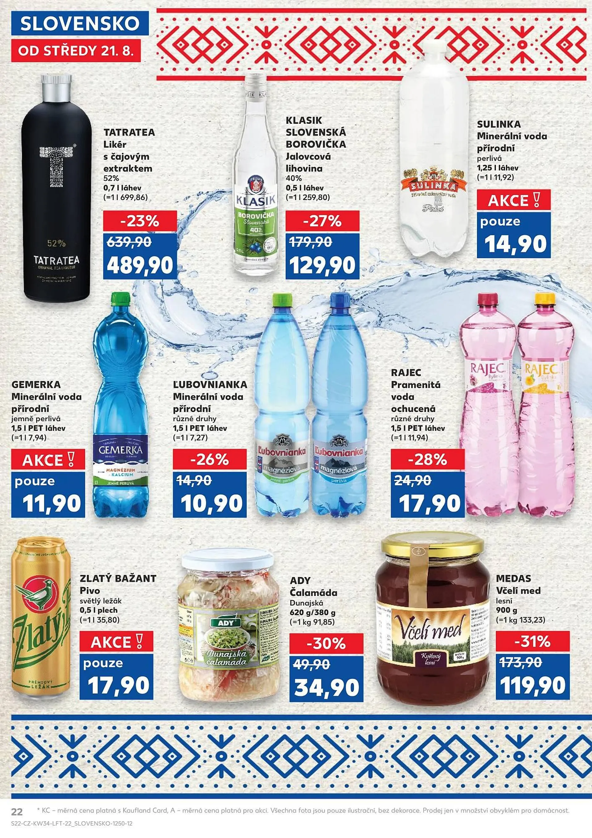 Kaufland leták - 21. srpna 27. srpna 2024 - Page 22